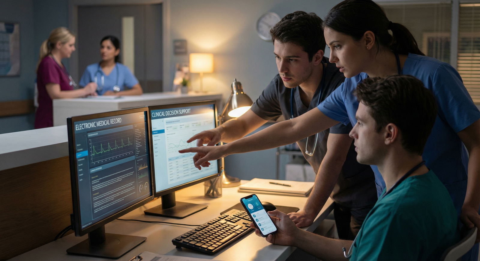 Medical residents using digital tools for on-call problem-solving - Medical Residency for Mastering On-Call Challenges: Innov