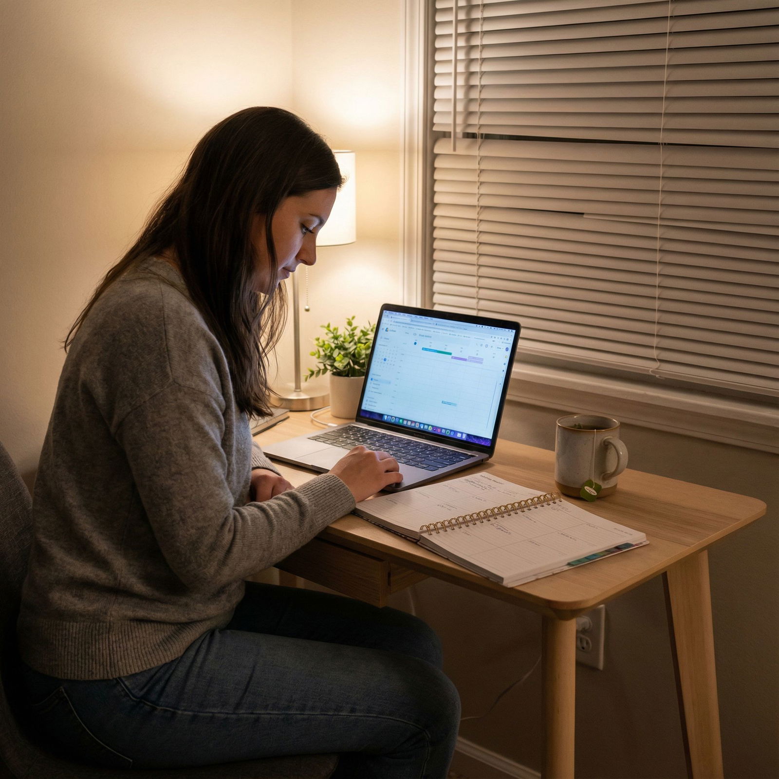 Resident reflecting on weekly schedule and goals - Residency for Mastering Time Management: A Medical Resident's Guide to Suc