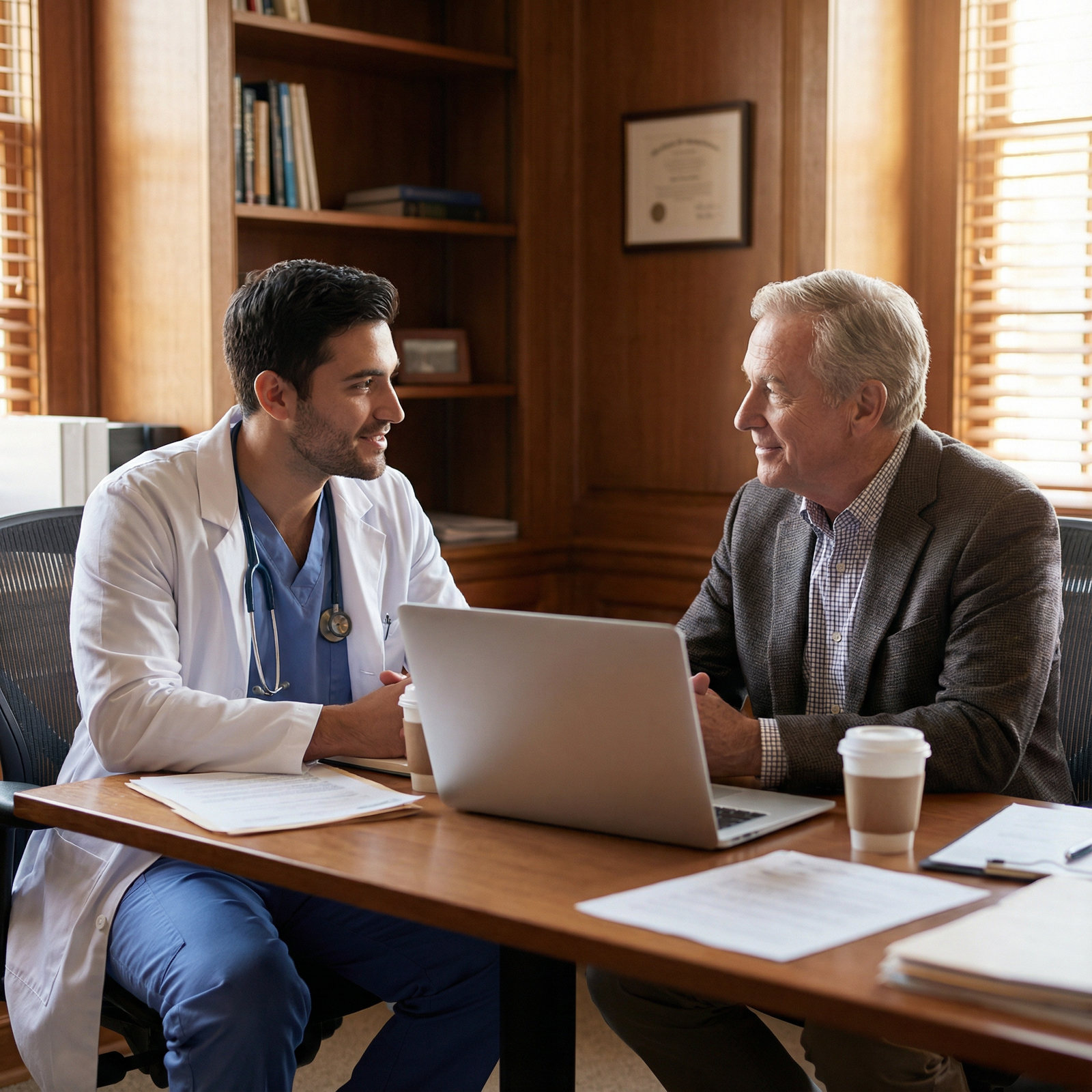 Resident debriefing with mentor for emotional and professional support - Networking for Essential Networking Strategies for T