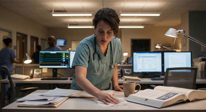 A Hour-by-Hour Template for Efficient Pre-Rounding on Busy Ward Days