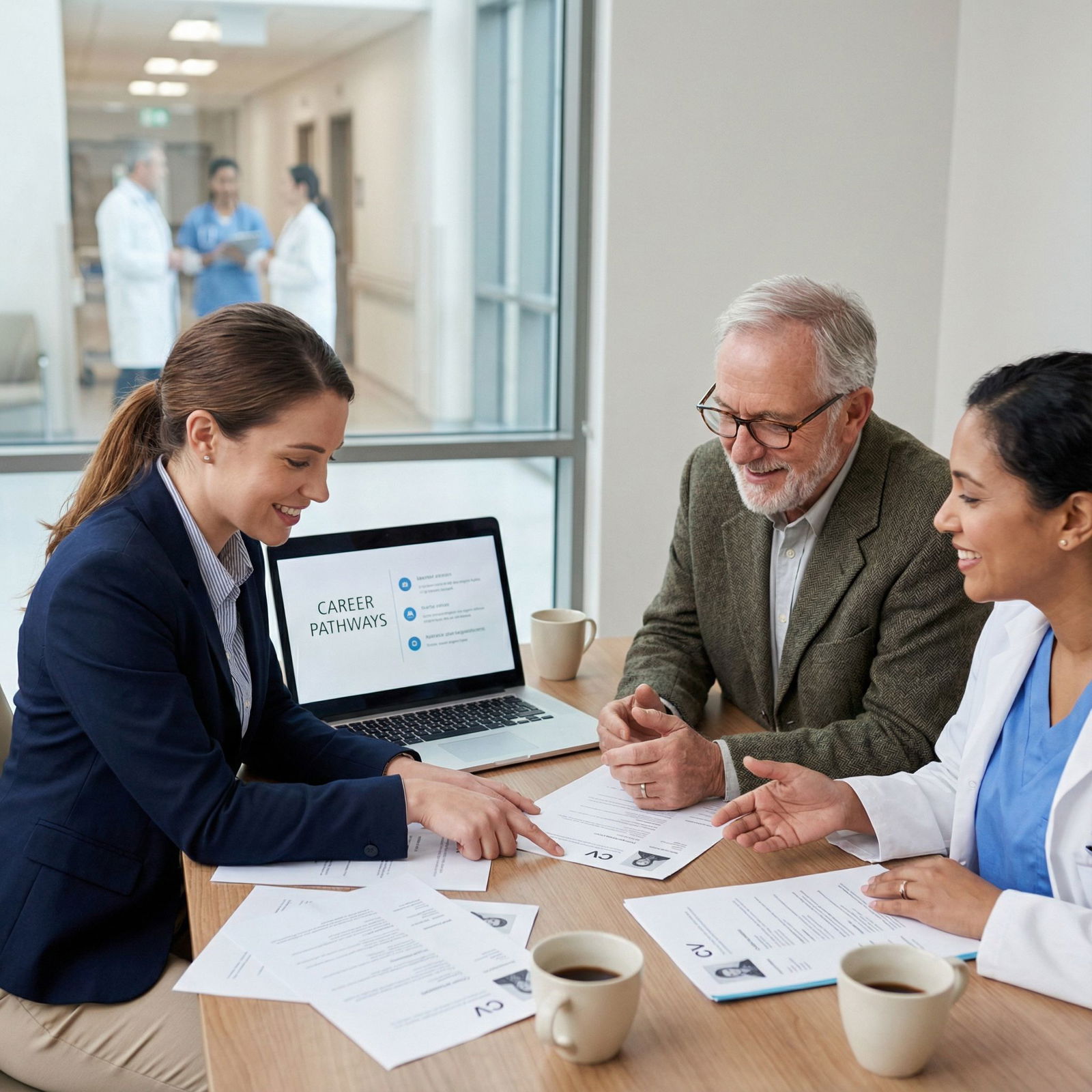 Medical student networking with mentors and residency advisors during SOAP Medical student networking with mentors and residency advisors during SOAP - SOAP for Mastering SOAP: Essential Strategies fo