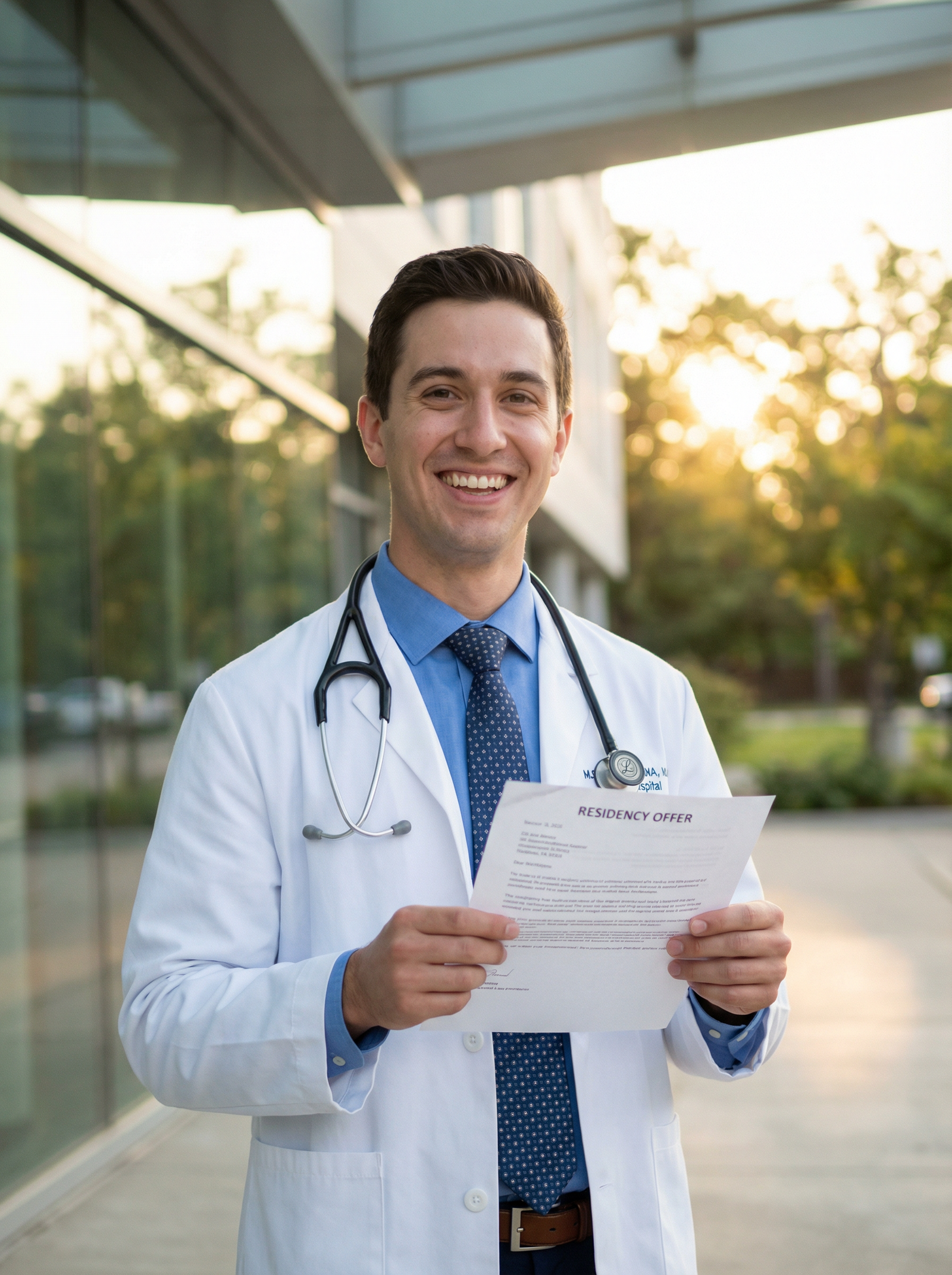 Medical graduate celebrating residency match result after SOAP Medical graduate celebrating residency match result after SOAP - SOAP for Master SOAP: Essential Strategies for Medical Resid