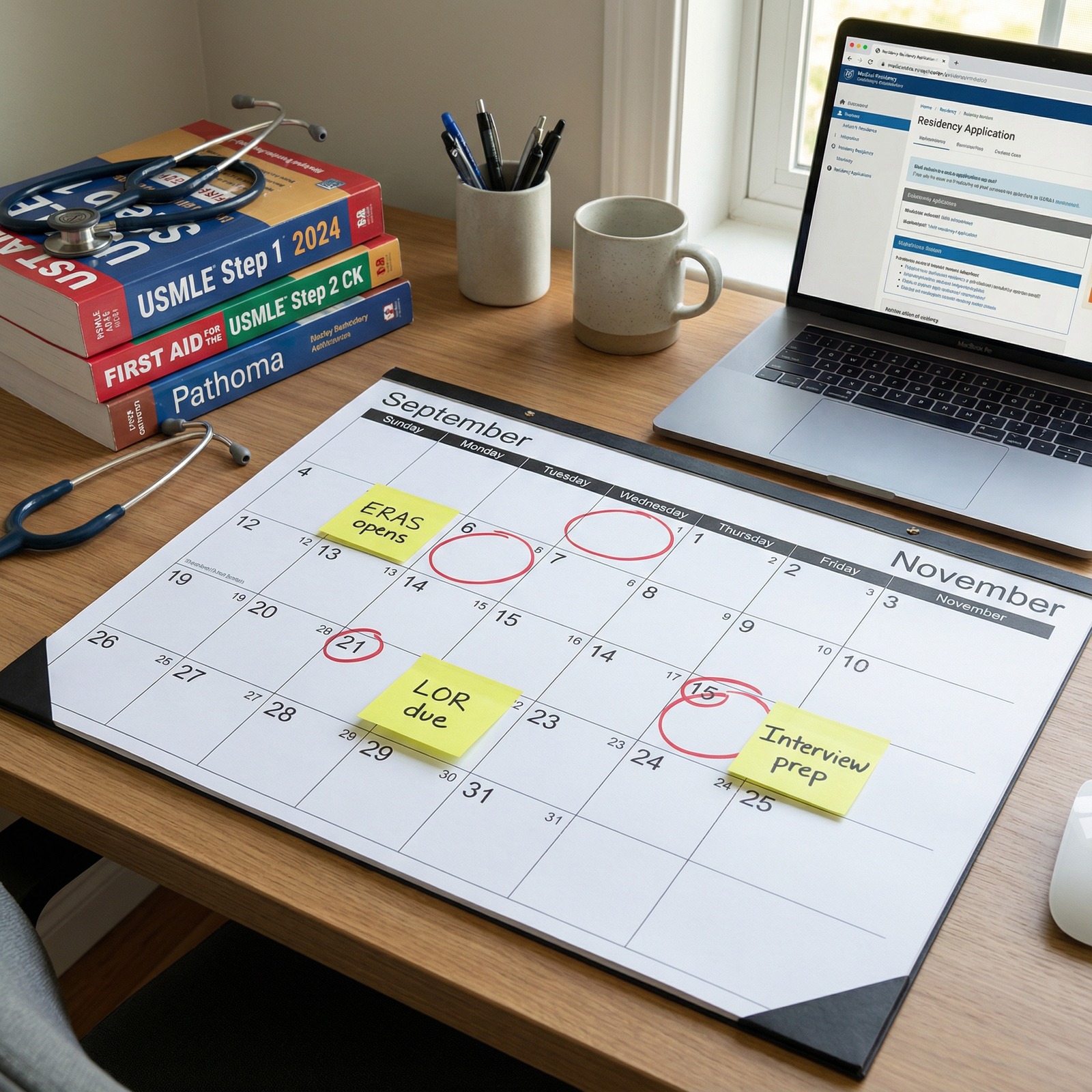 ERAS application calendar and key dates - ERAS for Mastering the ERAS Countdown: Essential Dates for Residency Applications