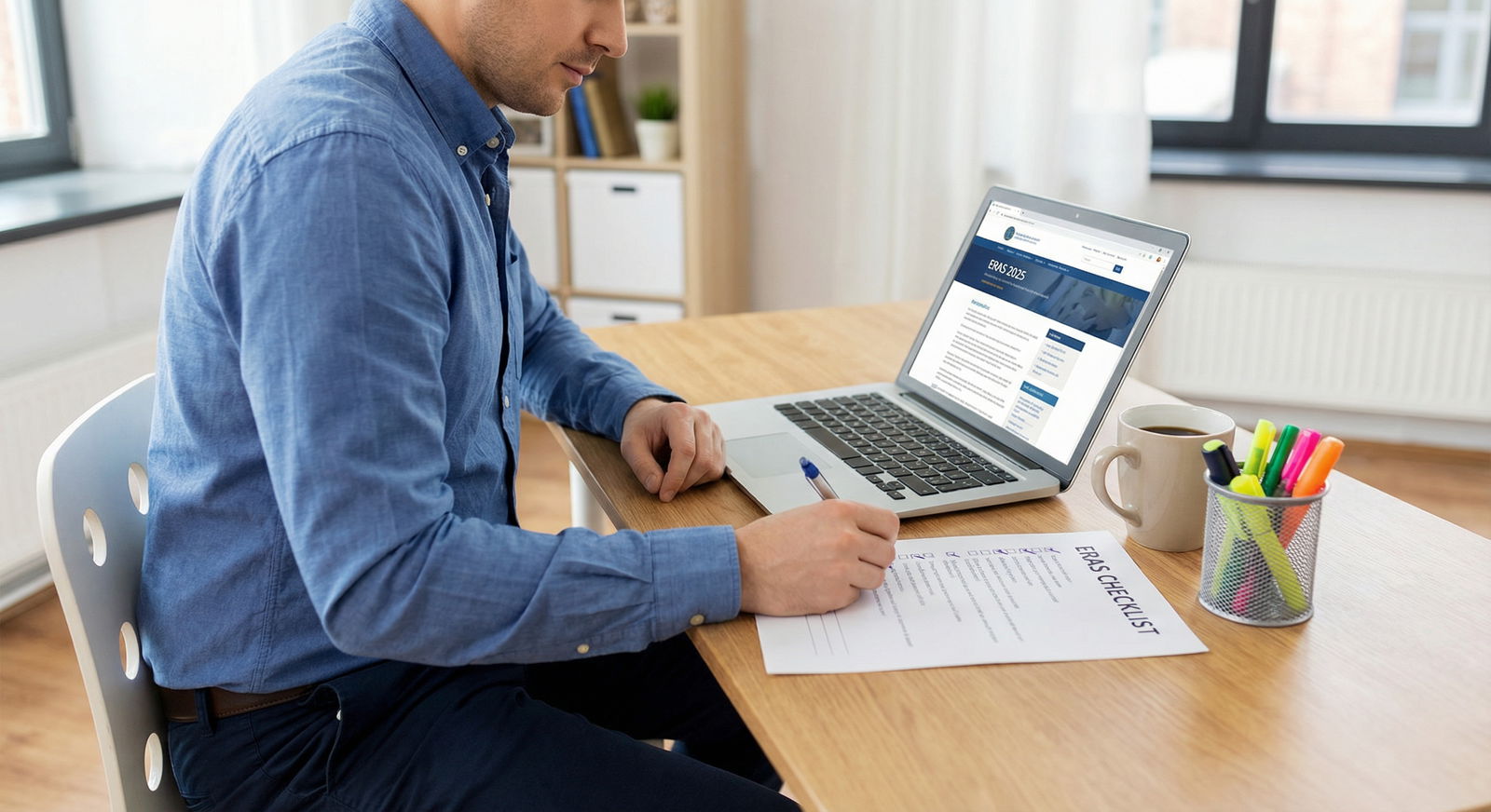 Residency applicant organizing ERAS documents and checklist Residency applicant organizing ERAS documents and checklist - ERAS for Maximize Your Chance of Success: Timing Your ERAS Subm