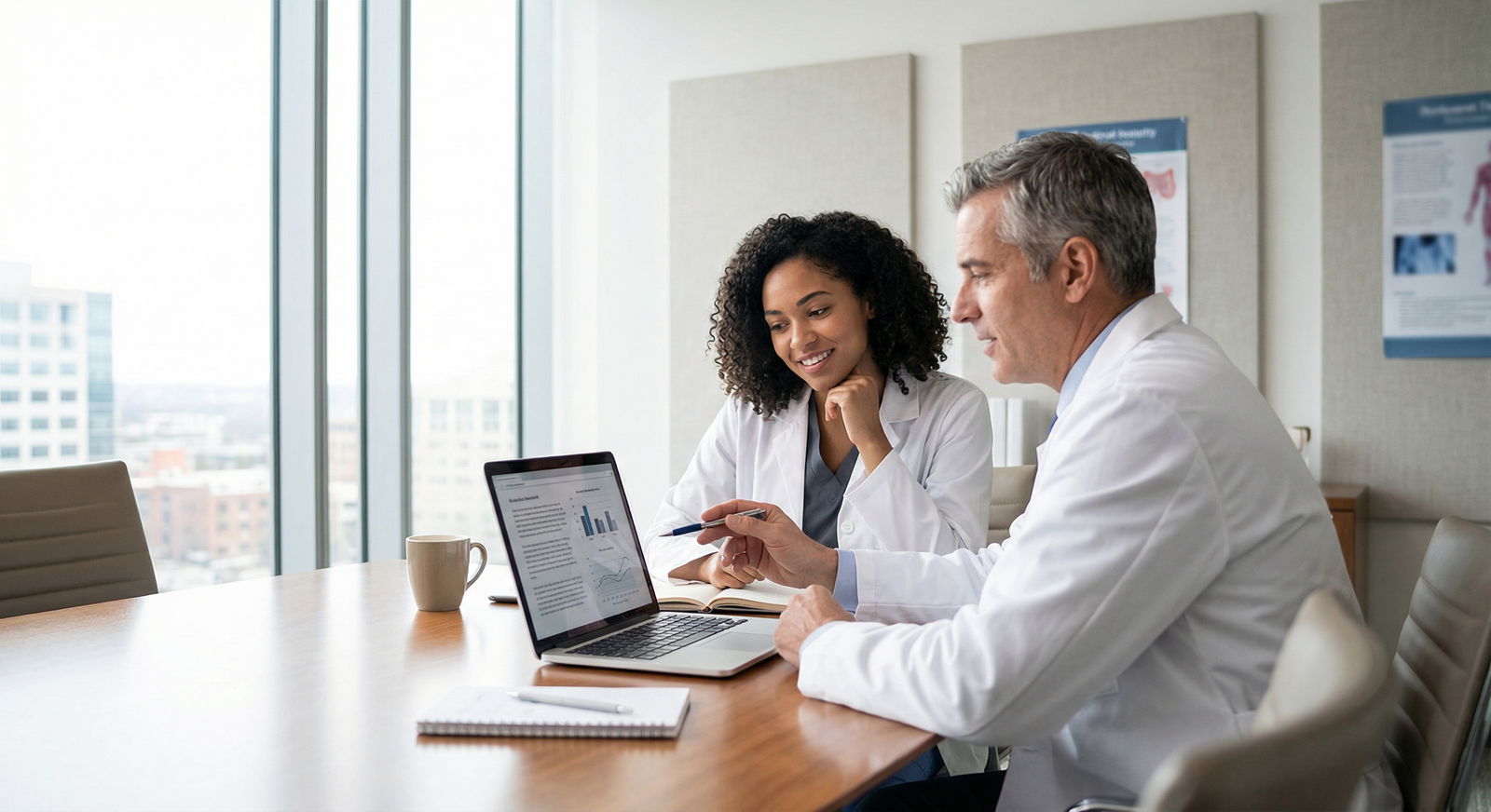 Medical student meeting with attending physician for mentorship during clerkship Medical student meeting with attending physician for mentorship during clerkship - Clerkships for Maximize Your Residency Cha