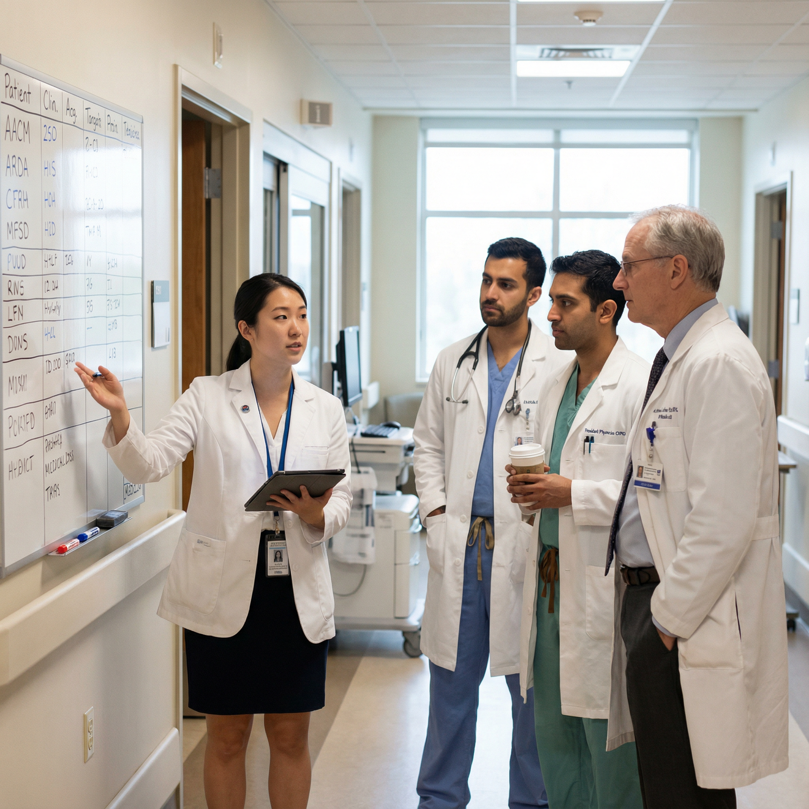 Medical student presenting a patient case on internal medicine rotation Medical student presenting a patient case on internal medicine rotation - core clerkships for Mastering Core Clerkships: Esse