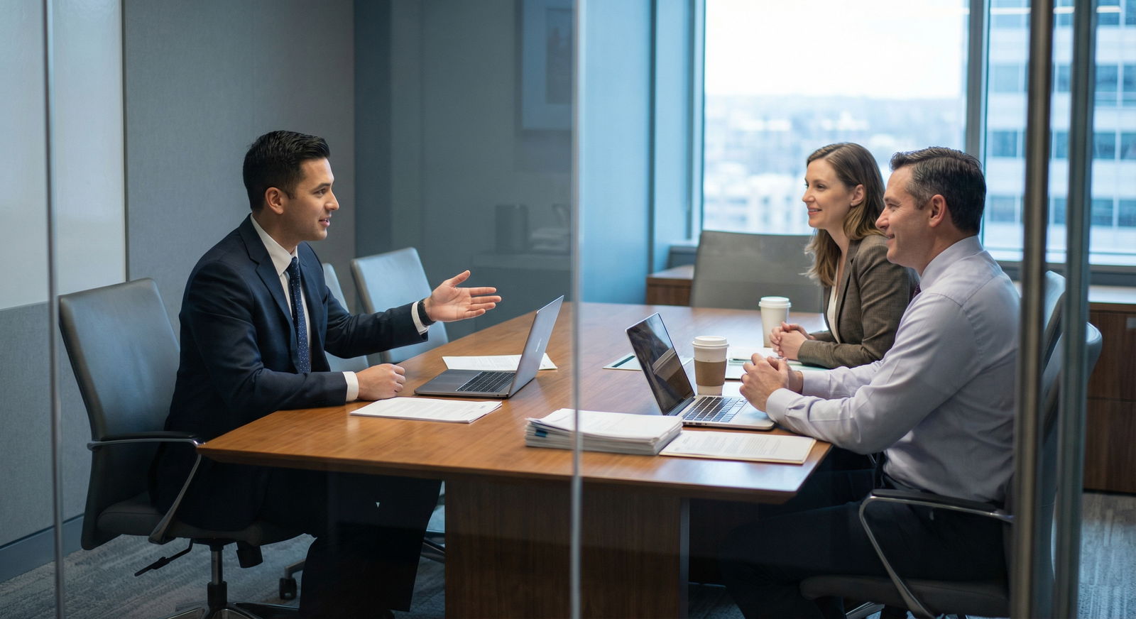 Residency interview panel speaking with a candidate Residency interview panel speaking with a candidate - Residency Application for Avoiding Common Mistakes in Your Residency Ap