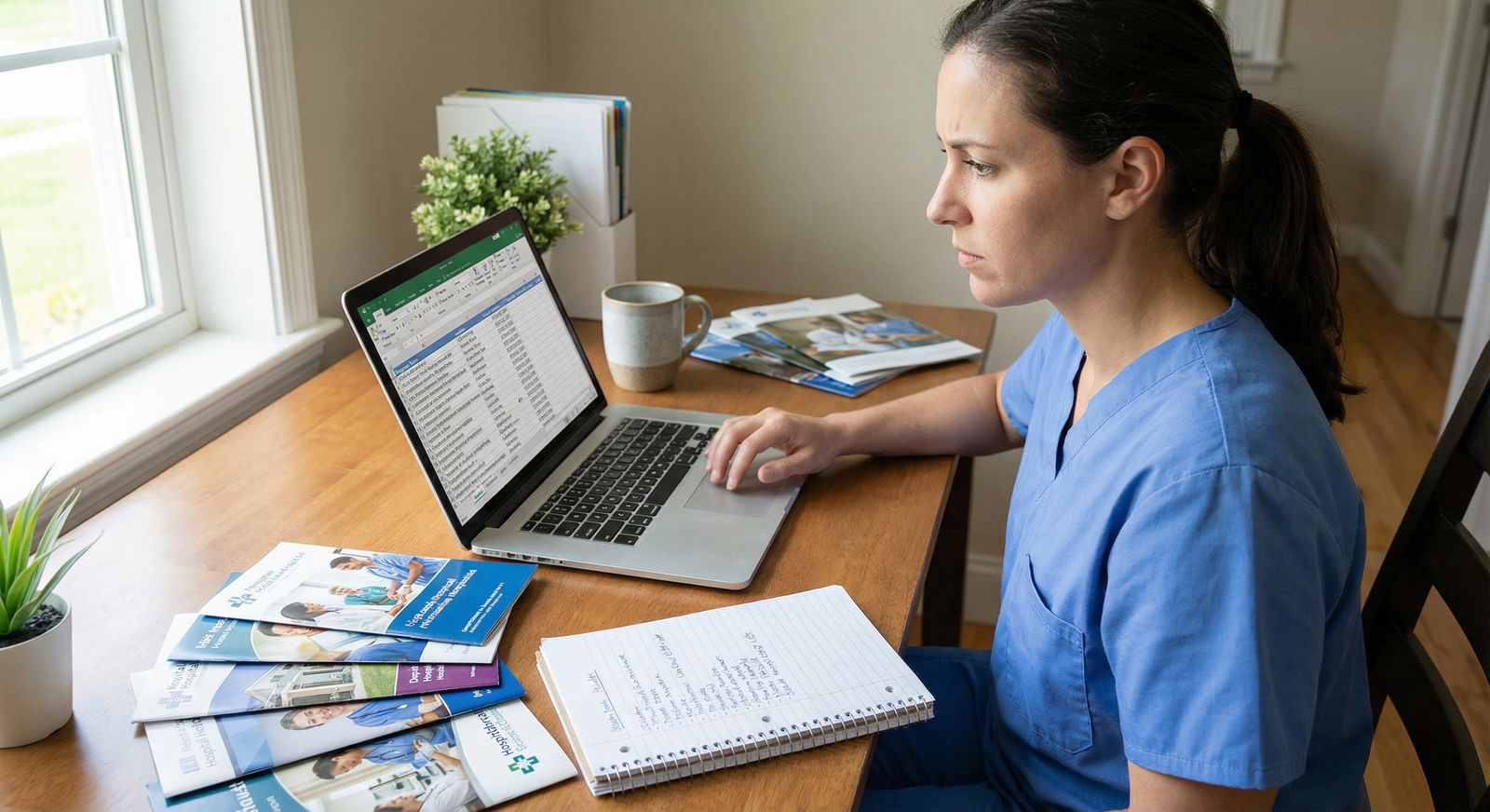 Residency applicant reviewing program list and notes Residency applicant reviewing program list and notes - Residency Applications for Mastering Residency Applications: Essential