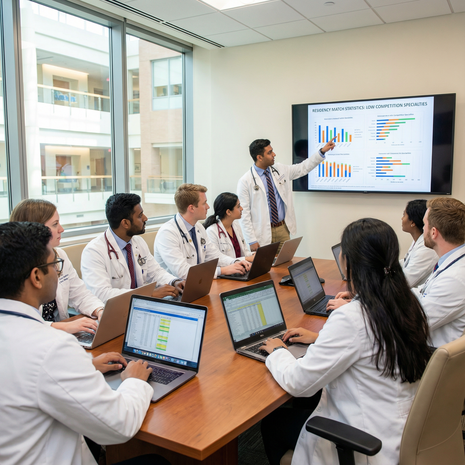 Analyzing Medical Residency Match Rates: Low Competition Specialties