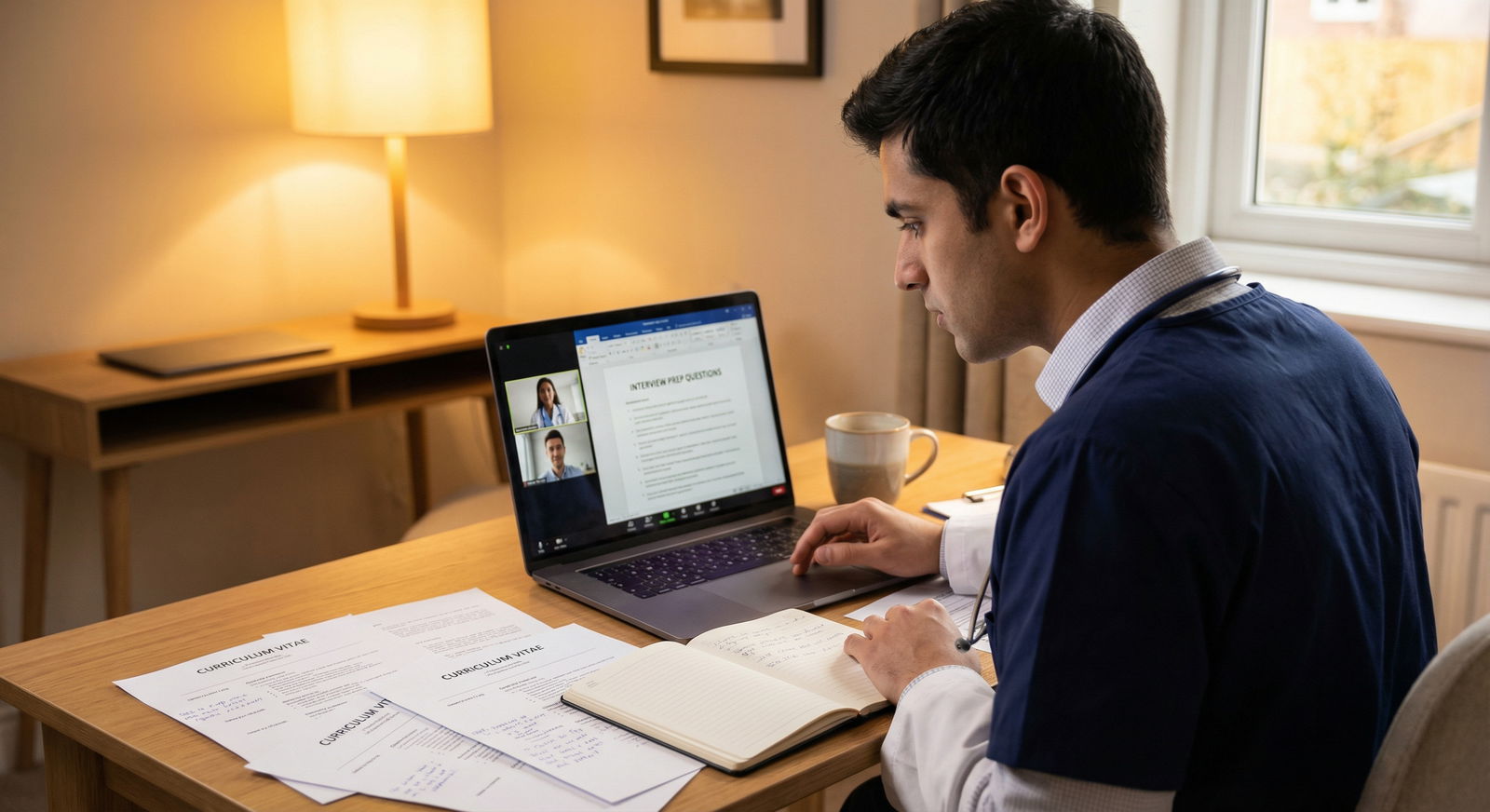 Medical resident preparing for residency interviews and applications - medical specialties for Unlocking the Secrets of Compe