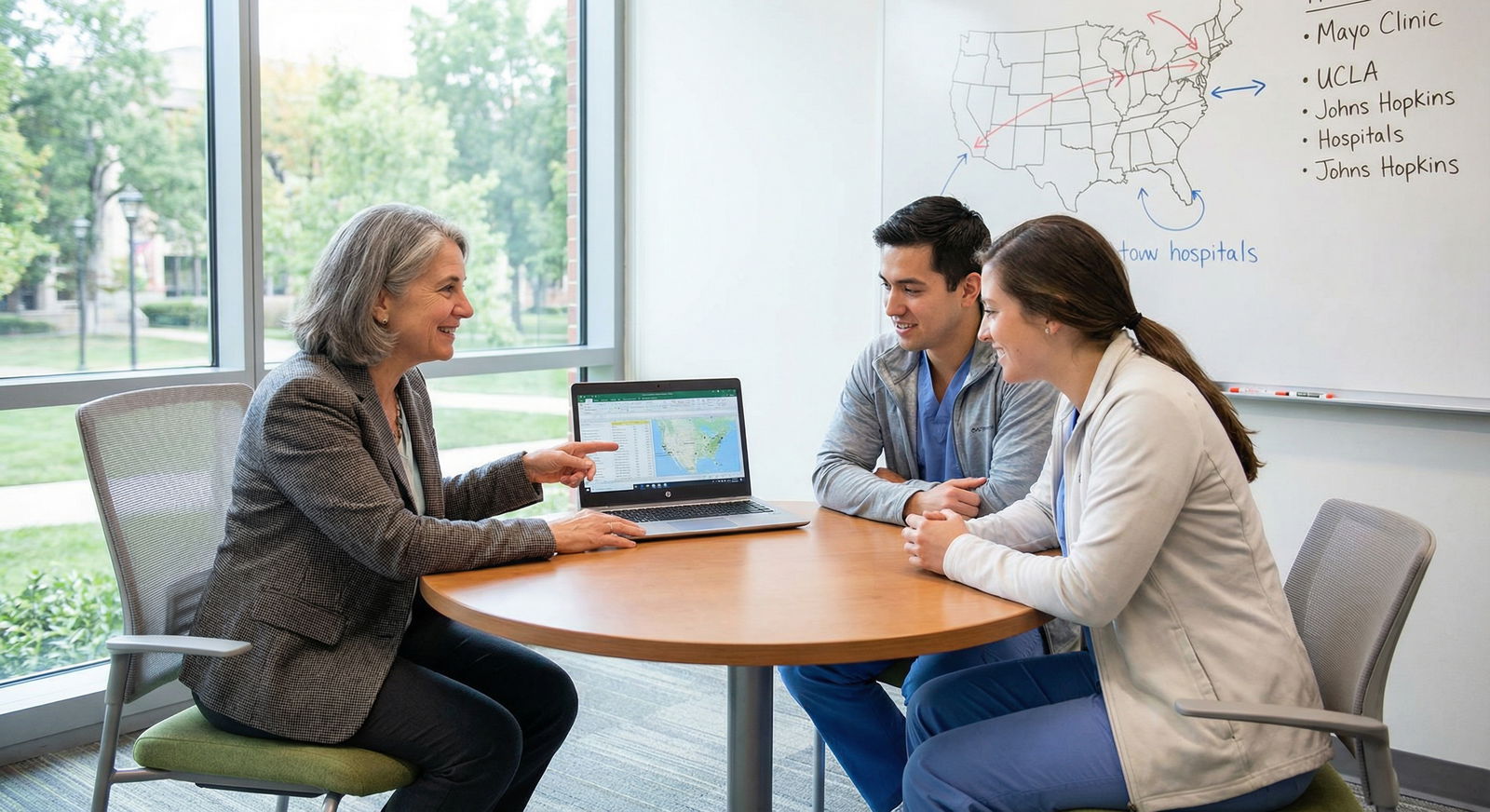 Medical mentors advising a couples match pair Medical mentors advising a couples match pair - Couples Matching for Master Couples Matching: Key Communication Strategies fo