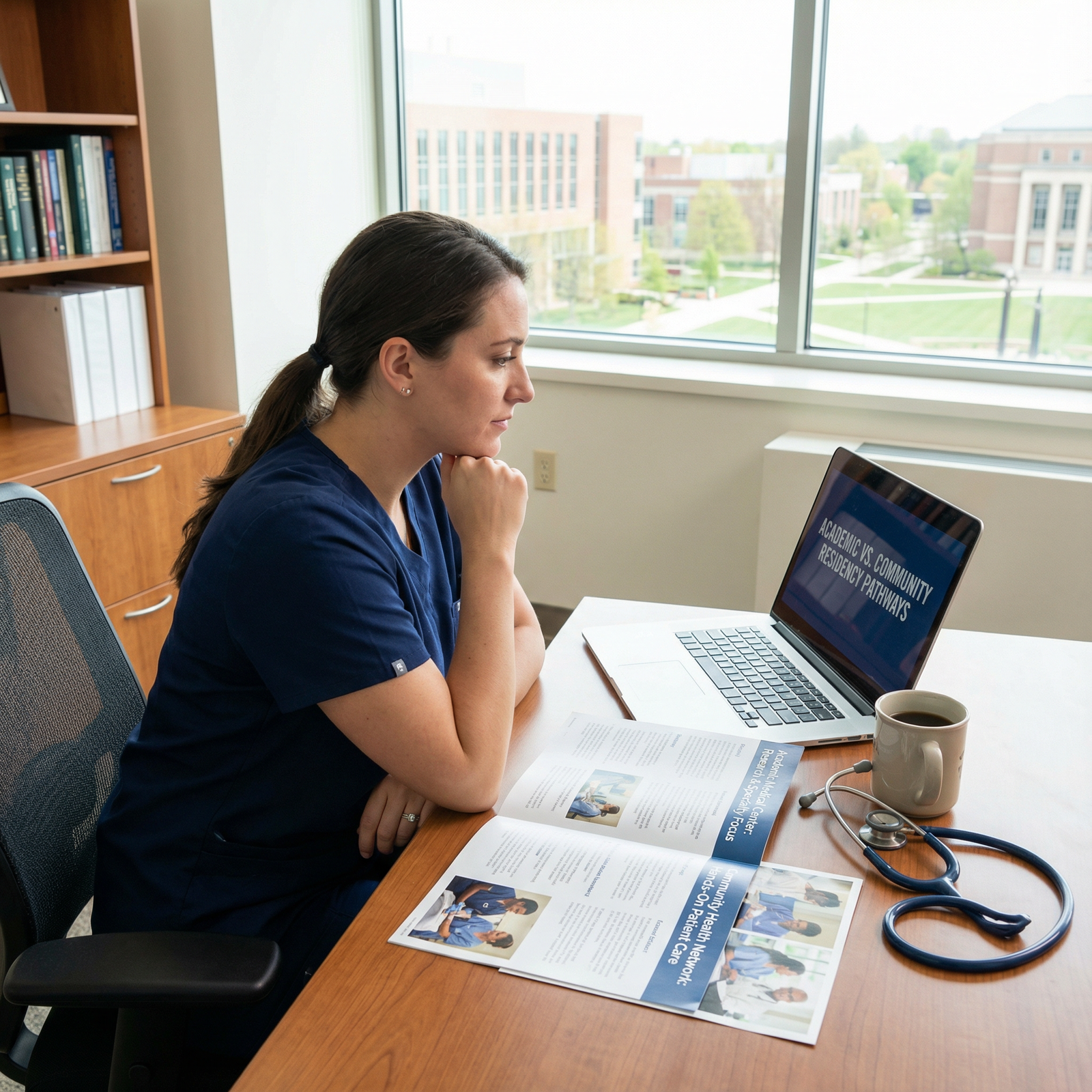 Resident considering academic vs community residency options - Medical Education for Unlocking Academic Residency Programs: E