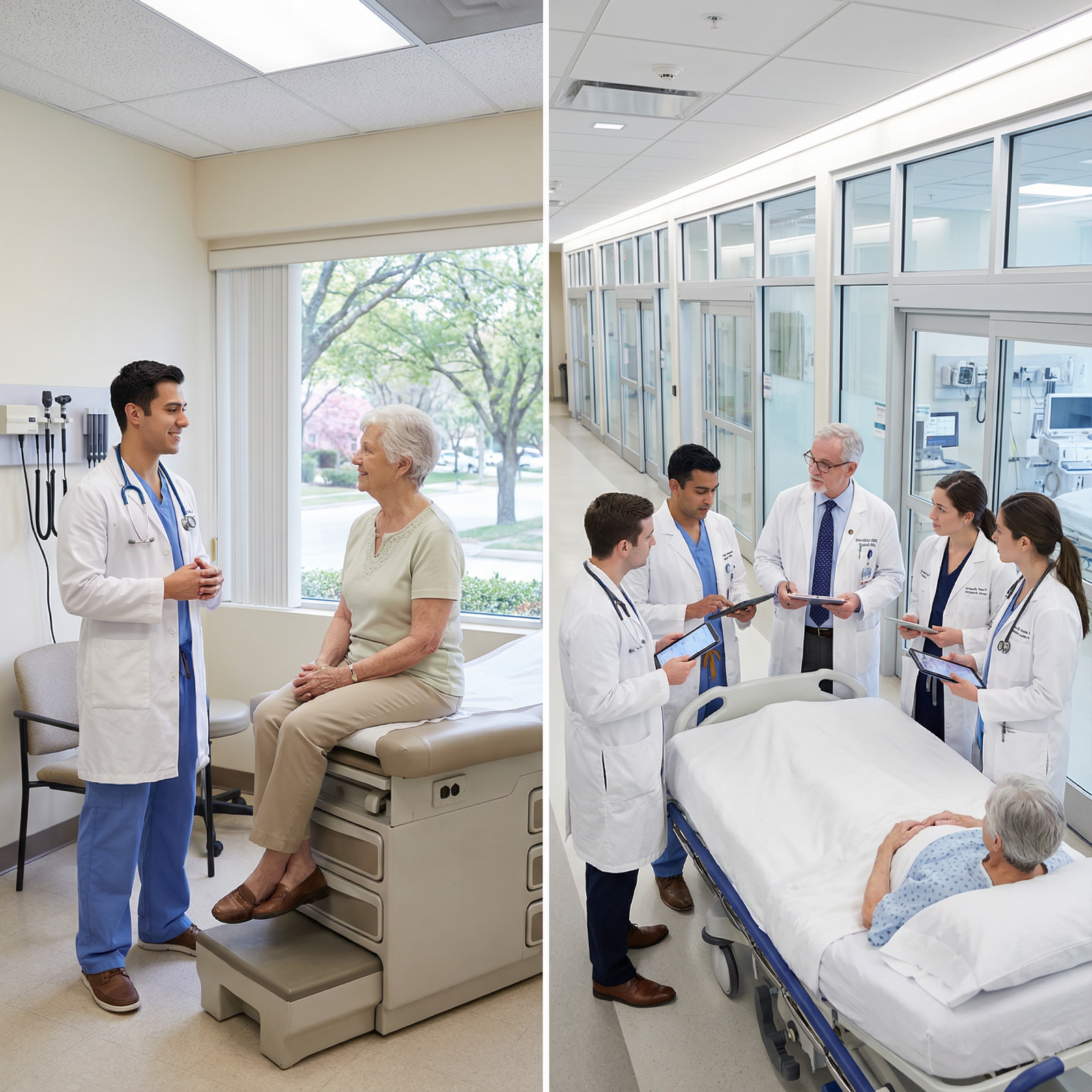 Comparison of clinical training environments in community versus academic hospitals - Healthcare Careers for Choosing Between