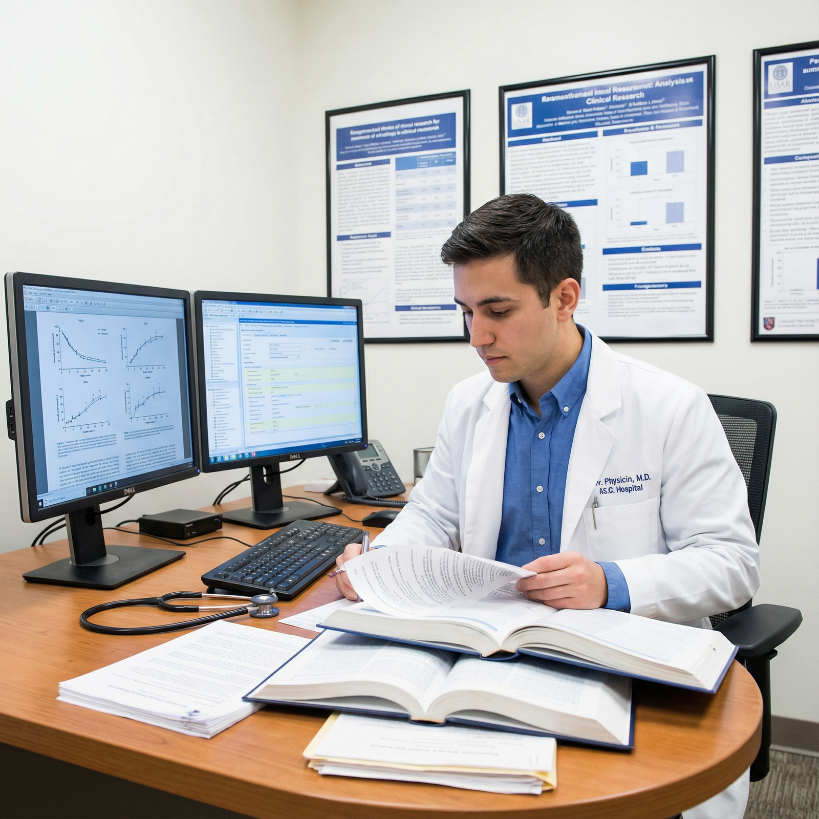 Medical graduate engaged in clinical research during gap year - Gap Year for Enhance Your Residency Application: 10 Strategic