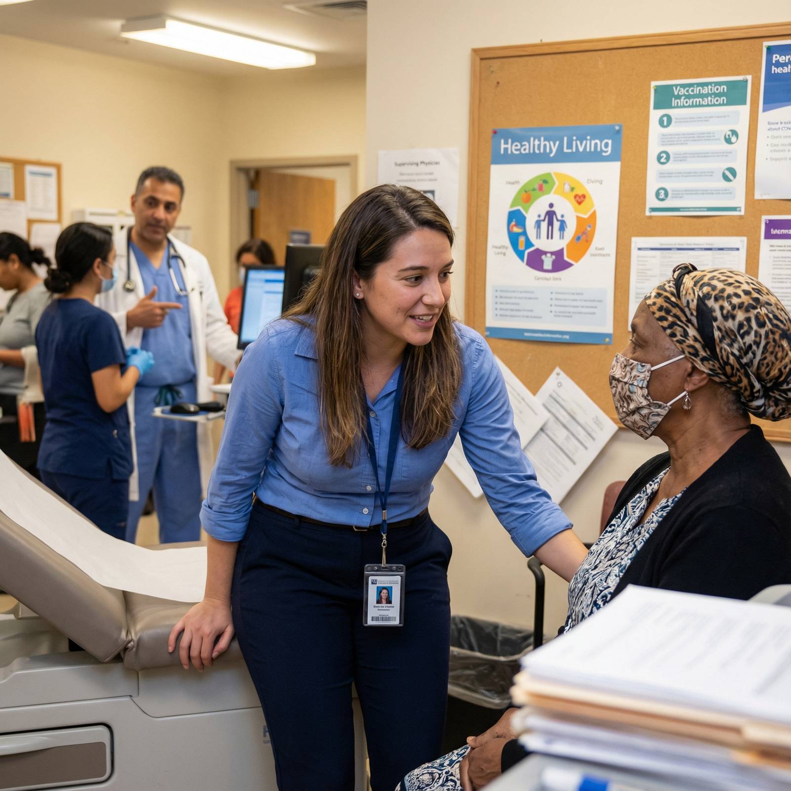 Medical student volunteering in a community health clinic - Gap Year for Maximize Your Gap Year: Enhance Your Residency Appli