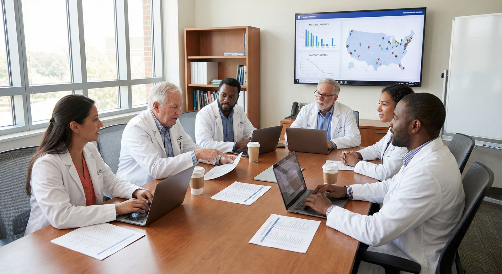 Medical students planning residency applications together - Residency Applications for Mastering Residency Applications: Esse