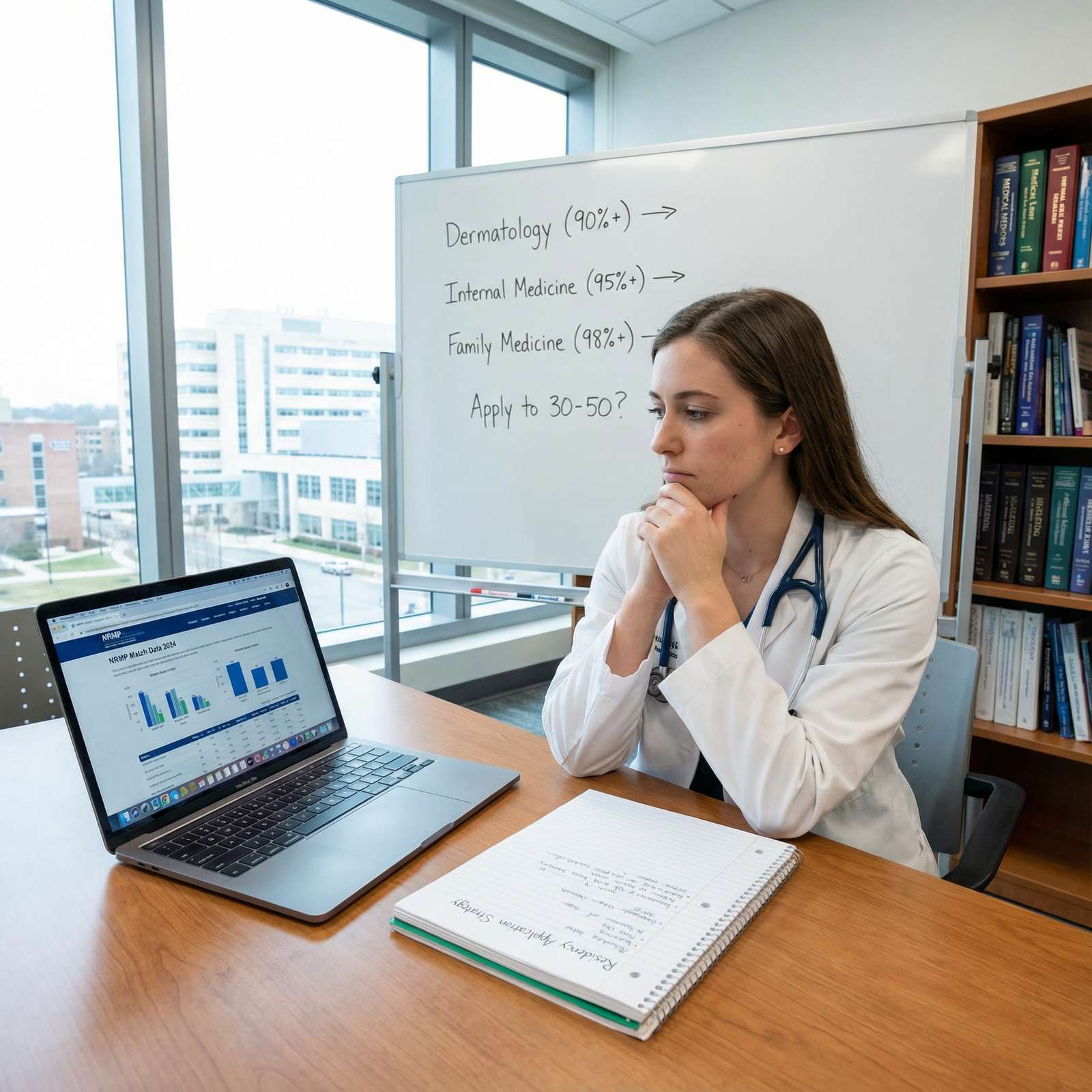 Residency Match Odds by Interview Count: How Many Programs to Reach Them