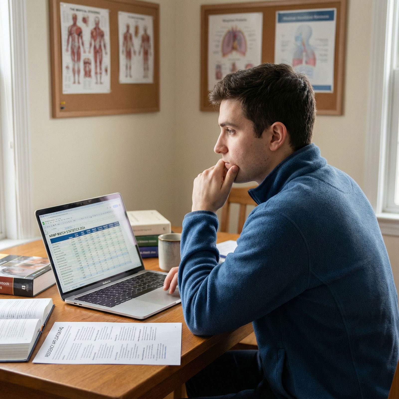 Medical student reviewing residency options and FAQs - Residency Application for Strategic Guide: How Many Residency Programs