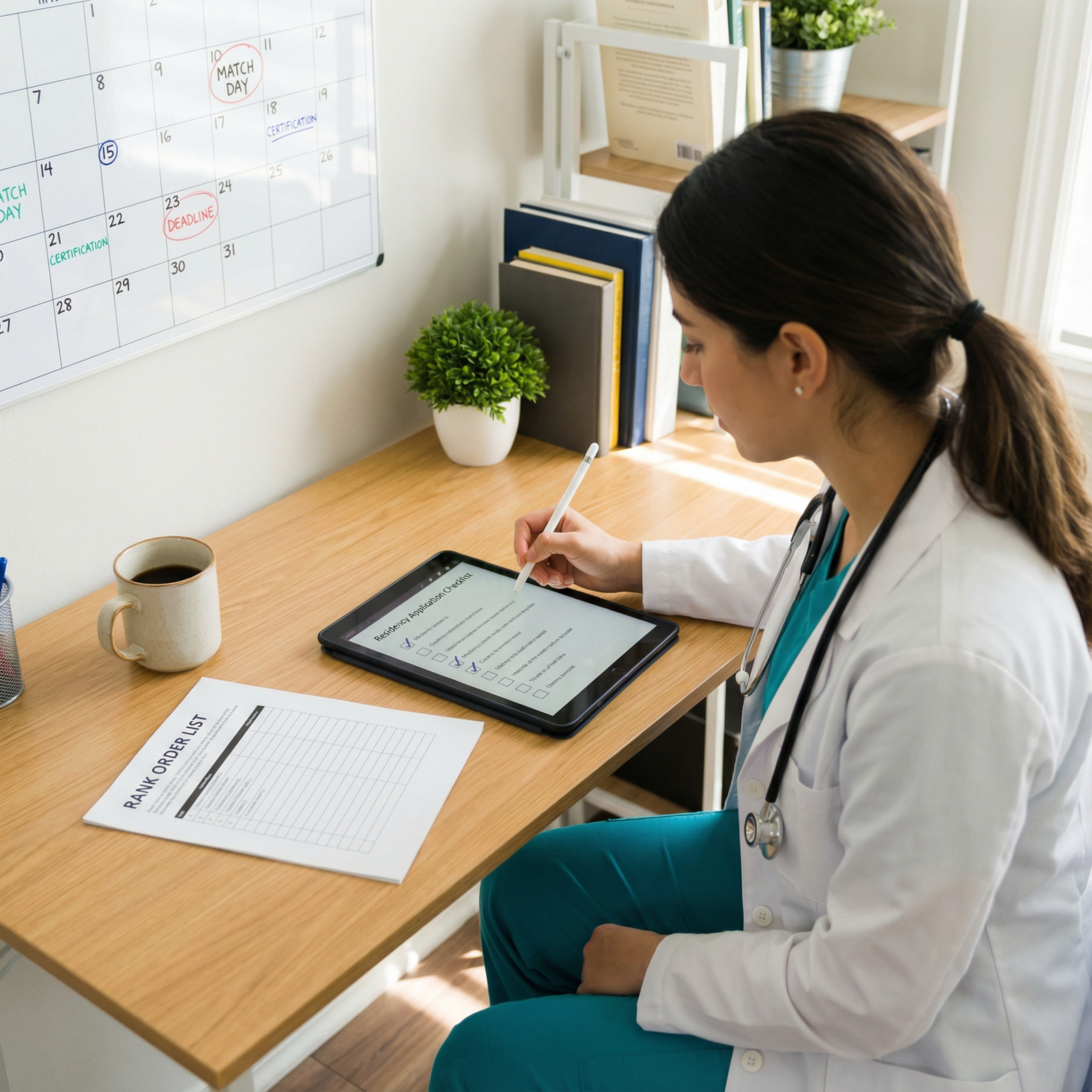 Medical student finalizing residency application list - Residency Application for Optimizing Your Residency Application: Choo