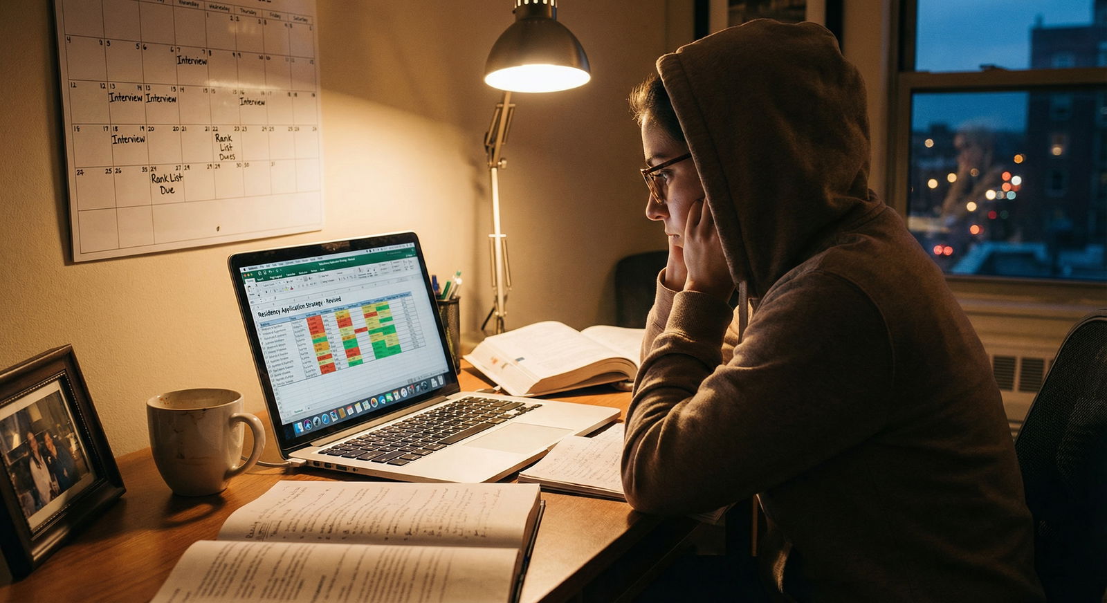 Residency applicant reflecting and updating program list - Residency Programs for Mastering Residency Applications: Choosing