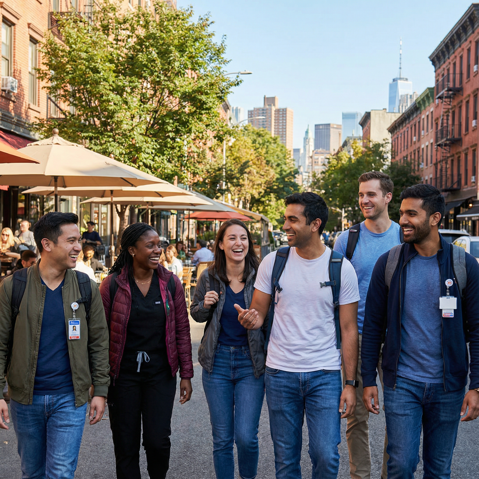 Residents exploring their city outside the hospital Residents exploring their city outside the hospital - Residency Selection for Mastering Residency Selection: Achieve Work-Lif