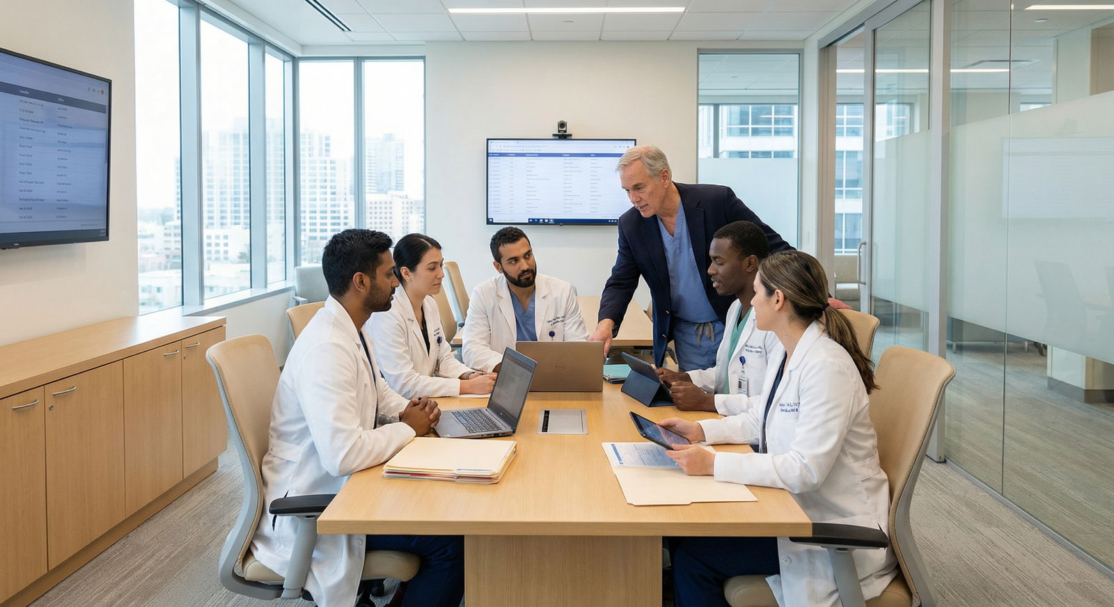 Residents collaborating in a hospital team room - Residency Programs for Top Insights to Choose a Standout Residency Program