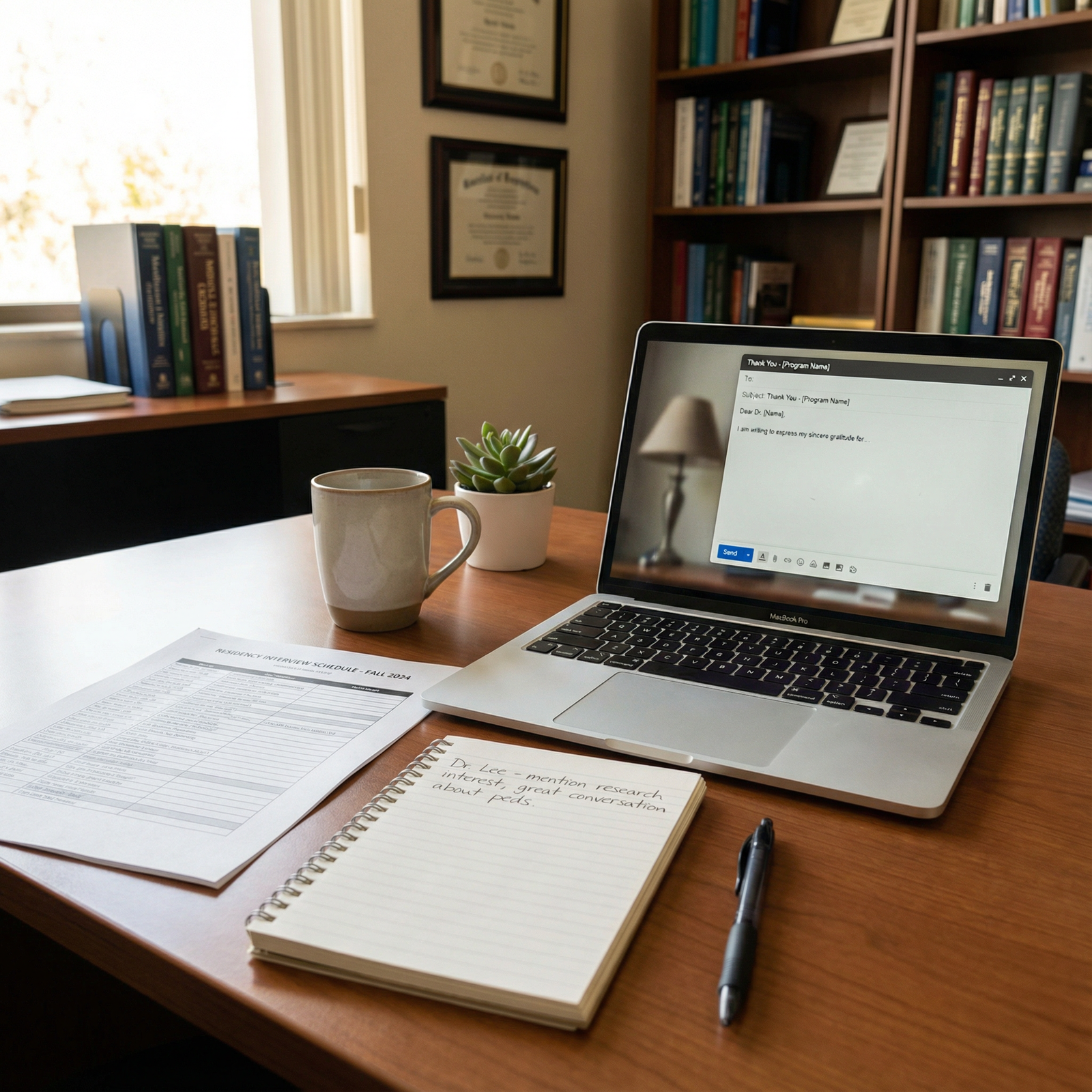 Residency interview thank-you email personalization - residency application for Nailing Your Thank-You Email: Key Tips for Re