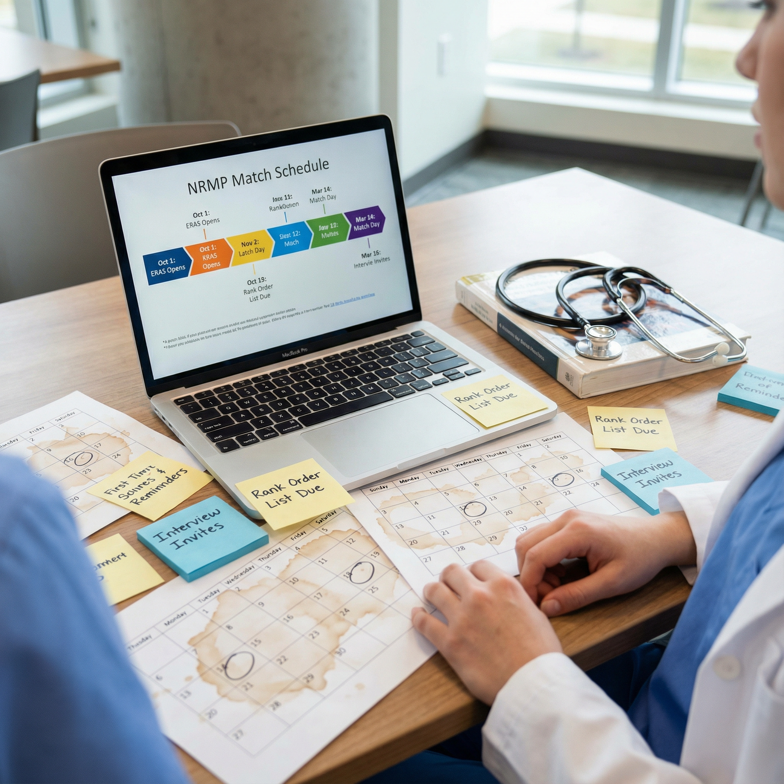 Medical student reviewing NRMP Match timeline and rules Medical student reviewing NRMP Match timeline and rules - NRMP for Mastering NRMP Rules: Your Guide to a Successful Match Day