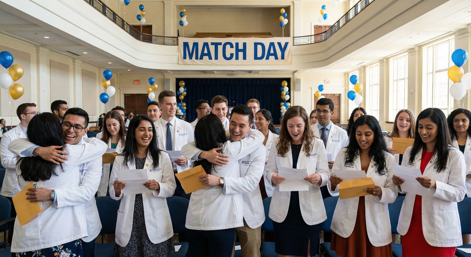 Match Day celebration among medical students - NRMP Match for Navigating the NRMP Match: Essential Strategies for Medical Stu