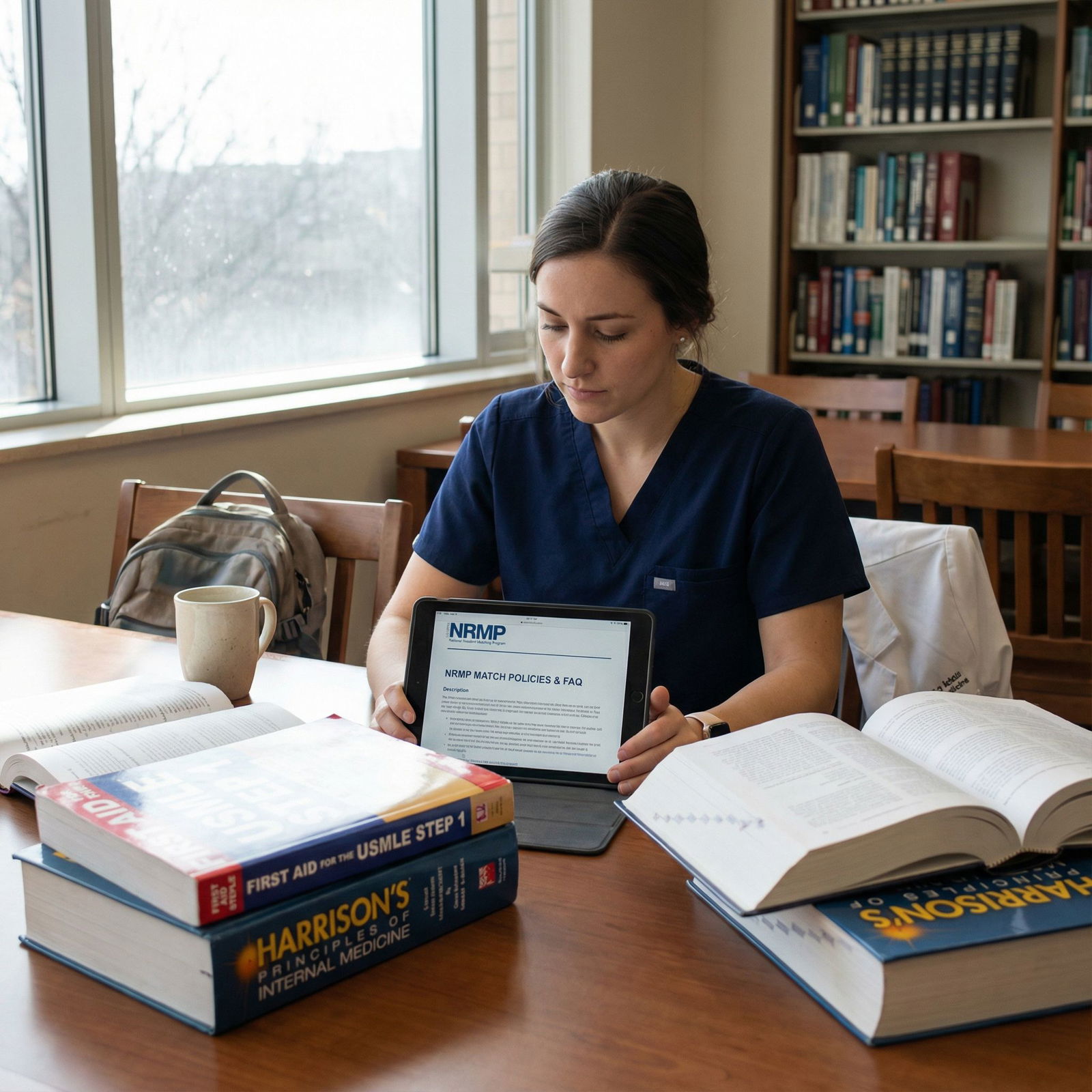 Medical student reviewing NRMP FAQs and policies - NRMP for Master the NRMP Match Rules: A Comprehensive Guide for Medical Ca