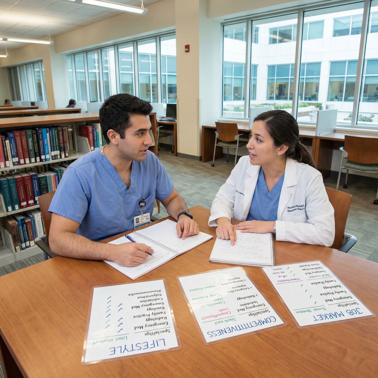 Comparing lifestyle and competitiveness of medical specialties - medical residency for Navigating Your Residency: Choosing th