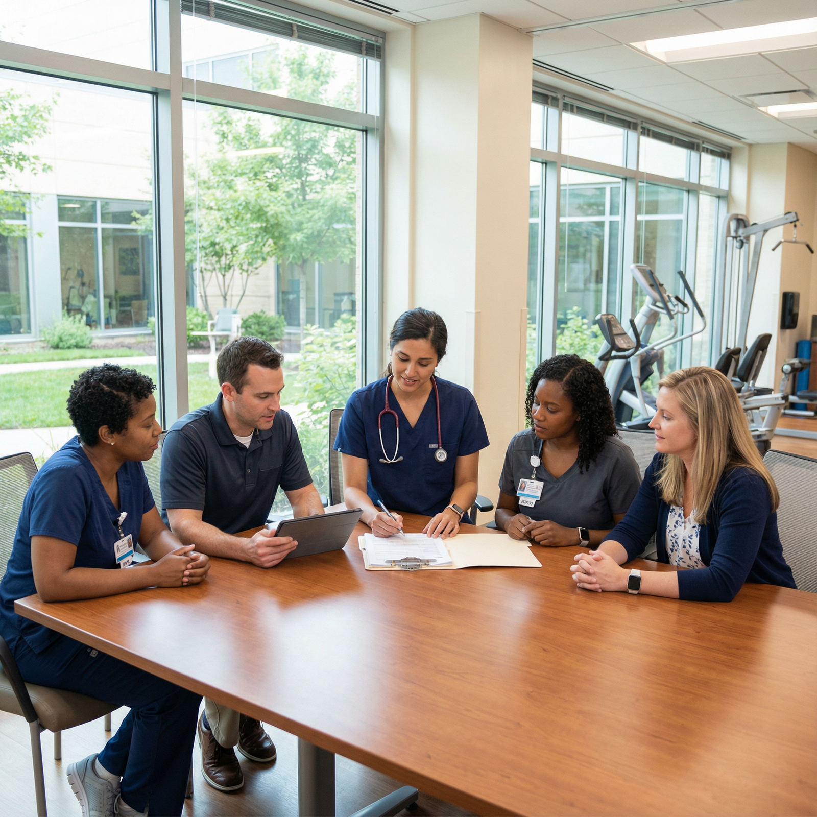 Resident physician working with a rehab team - medical specialties for Discovering Backup Medical Specialties for a Balanced