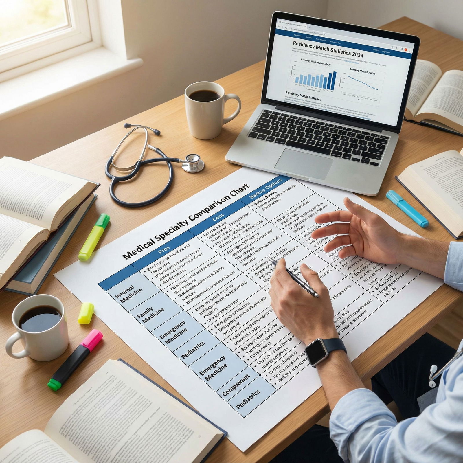 Comparing pros and cons of medical residency specialties - Backup Specialties for Maximize Your Medical Career: Pros & Cons o
