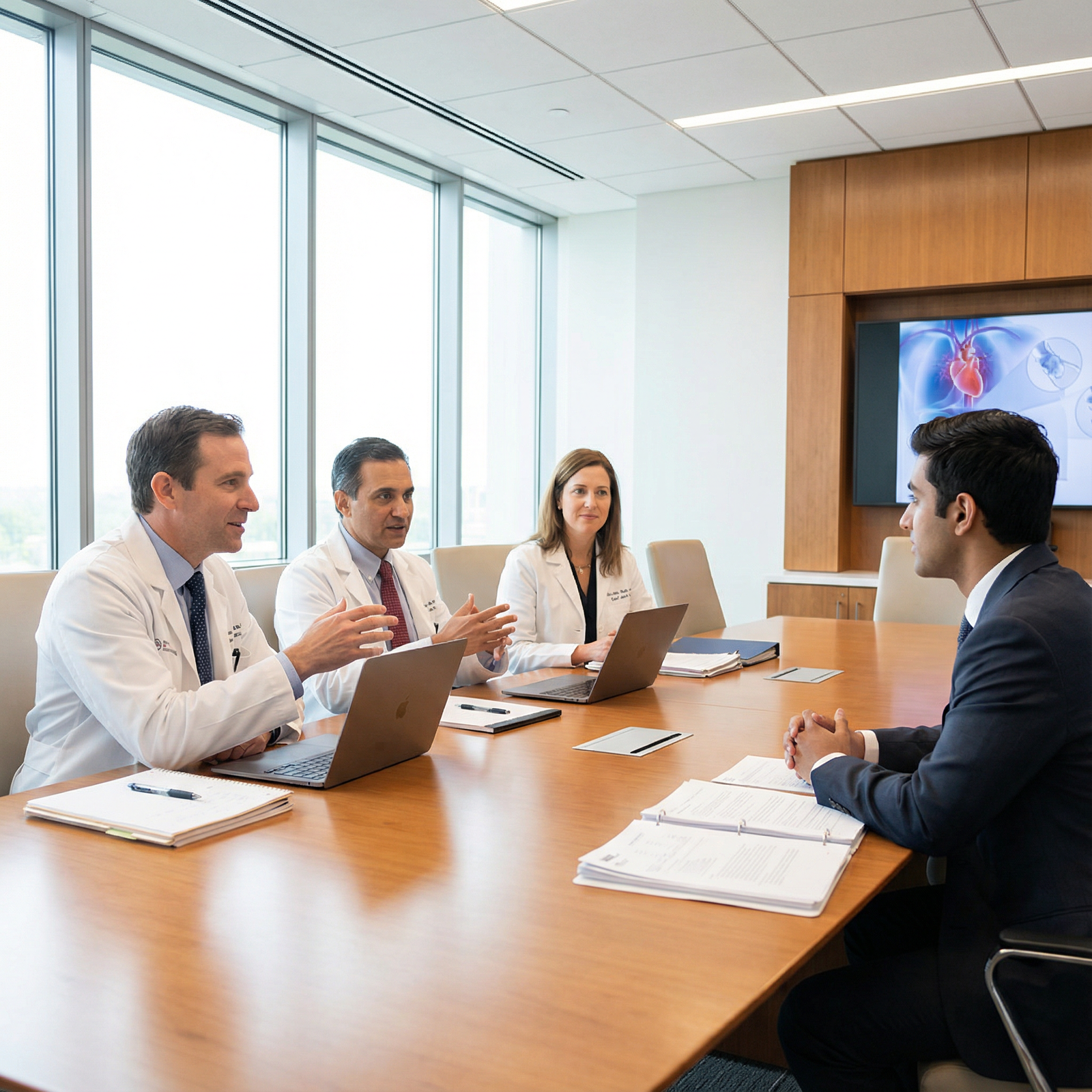 Residency interview panel speaking with applicant - Residency Interview for Mastering Your Residency Interview: Avoid Common