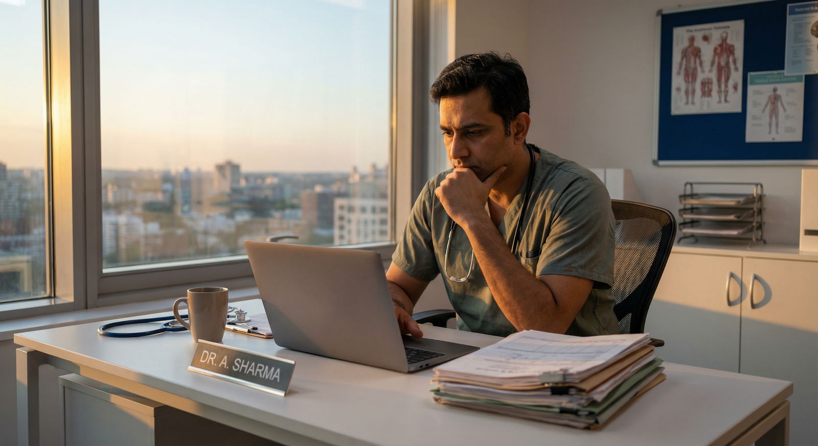 IMG physician reflecting on clinical experience and growth - International Medical Graduates for Building Patient Trust: The