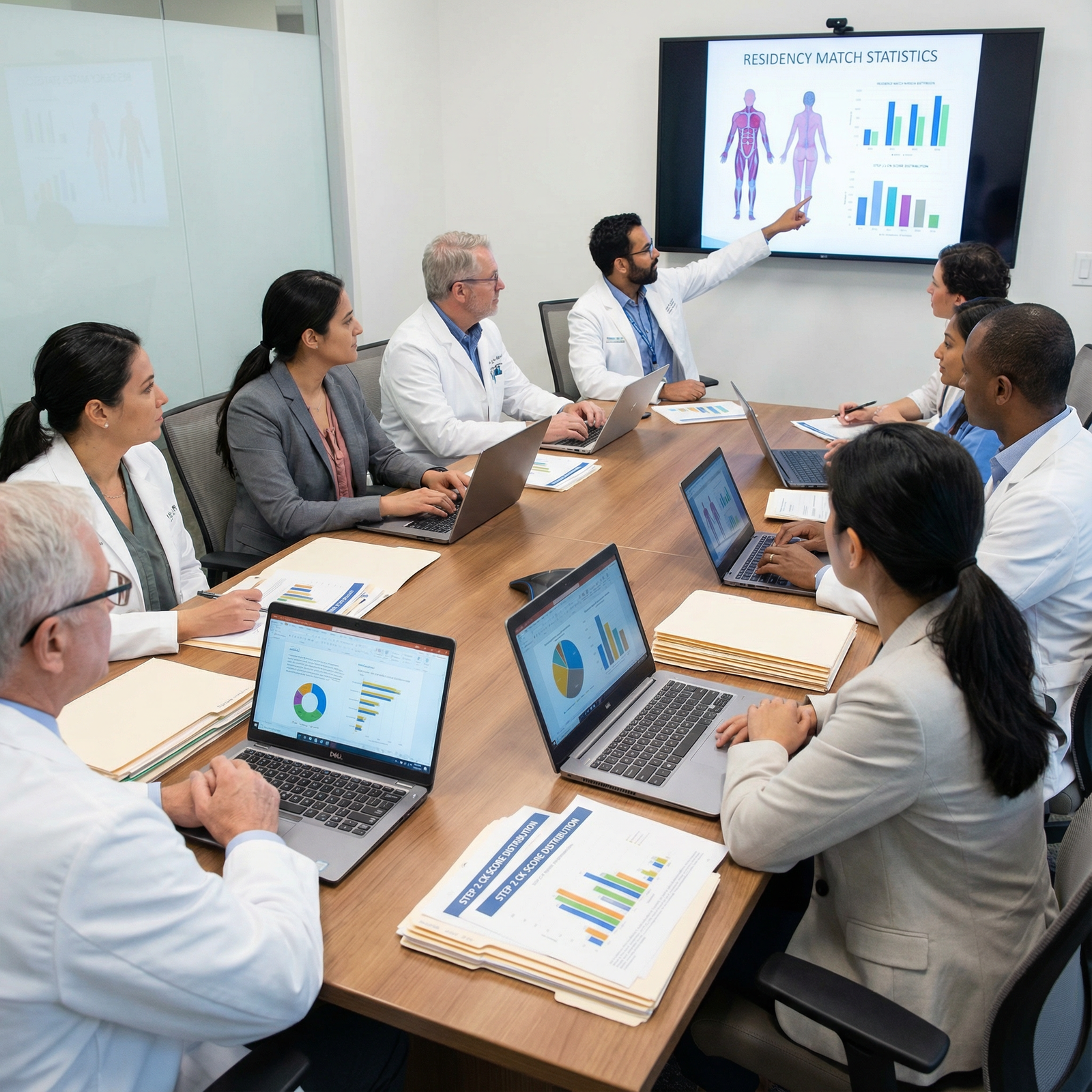 Residency selection committee reviewing USMLE Step 2 CK scores Residency selection committee reviewing USMLE Step 2 CK scores - Step 2 CK for Maximizing Your Step 2 CK: Key to Residency Su