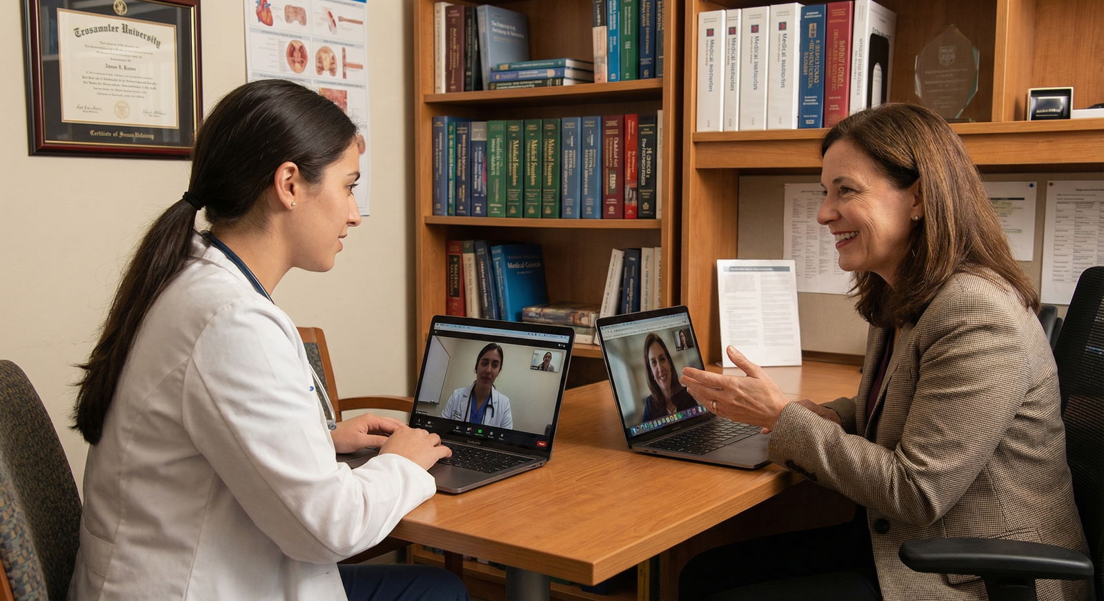 Medical student practicing SOAP interview preparation with mentor Medical student practicing SOAP interview preparation with mentor - SOAP for Essential Strategies for Crafting Compelling SOA