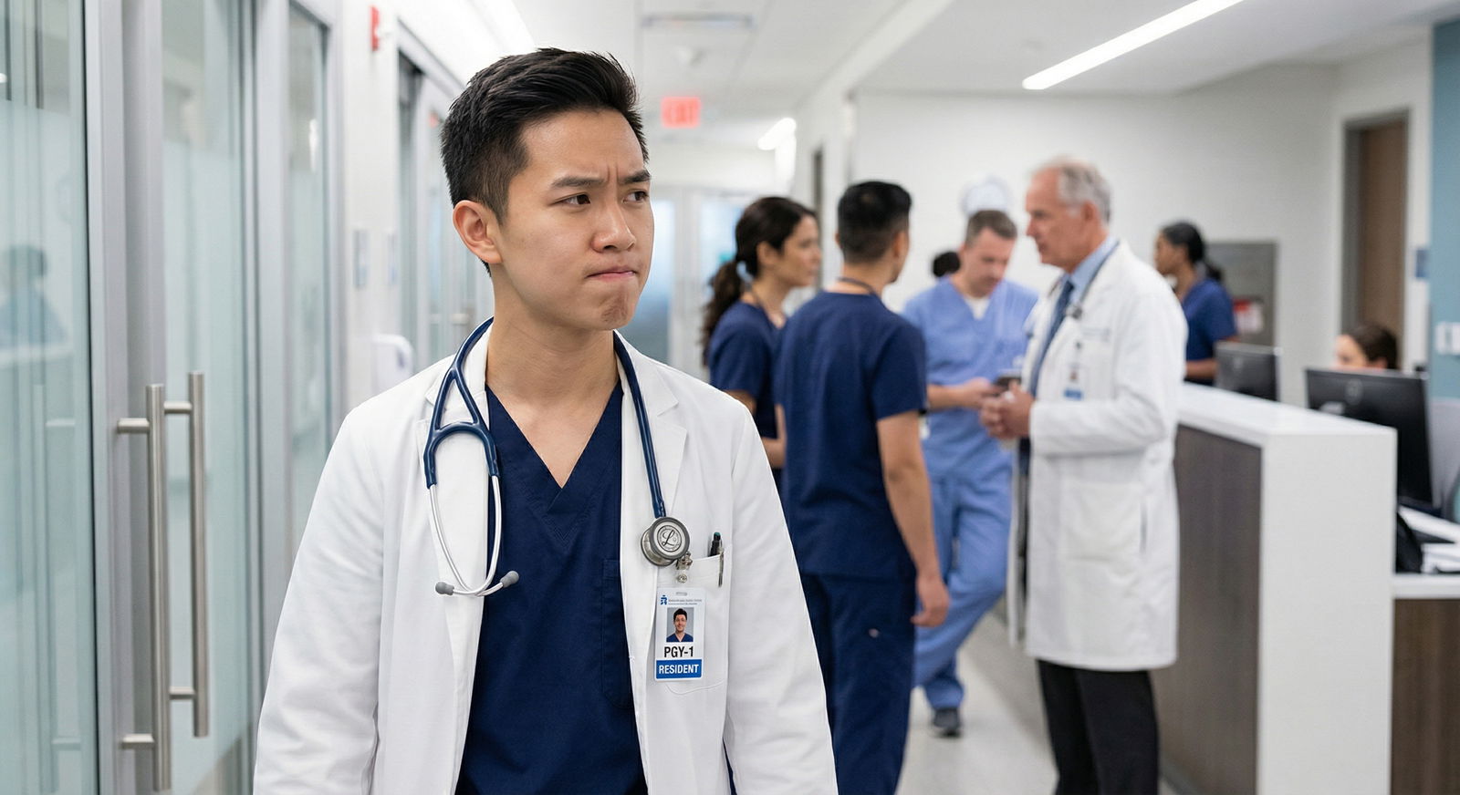 Resident physician starting first day in hospital Resident physician starting first day in hospital - Match Day for Mastering Match Day: Essential Strategies for Medical Resid