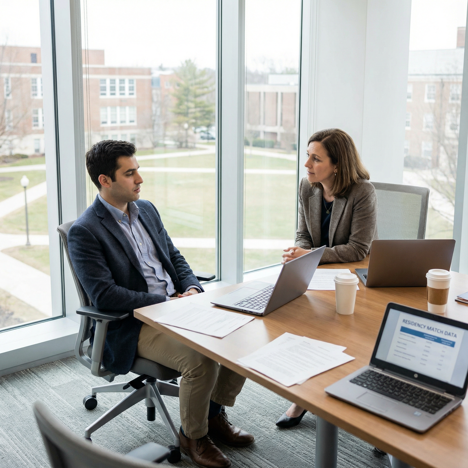 Unmatched medical student receiving career guidance Unmatched medical student receiving career guidance - Match Day for Mastering Match Day: Your Ultimate Guide to Residency Res