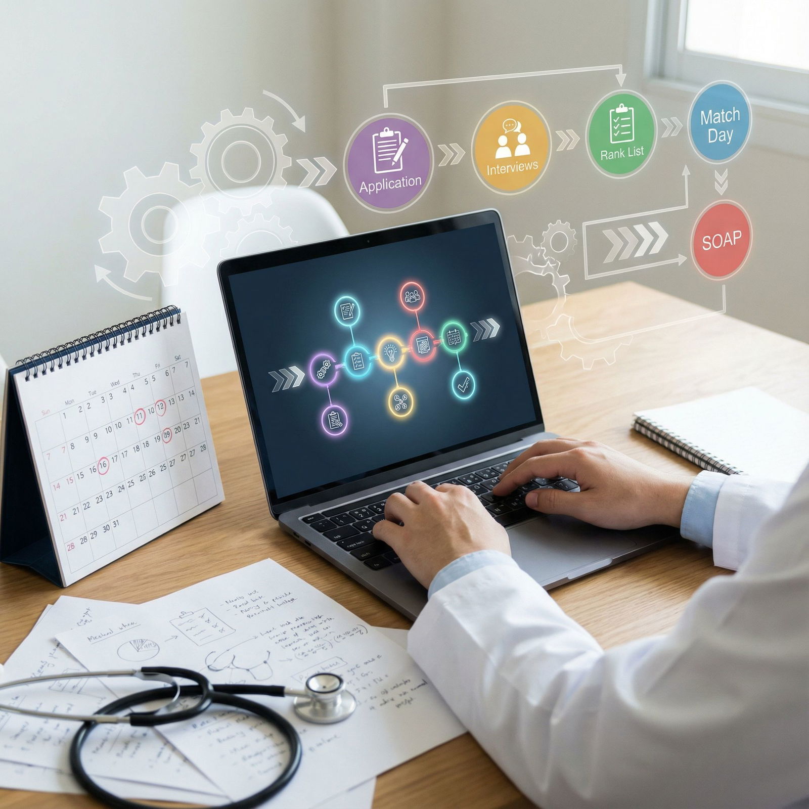 Residency Match Day explanation diagram Residency Match Day explanation diagram - Match Day for Navigating Match Day Results: Essential Steps for Future Residents