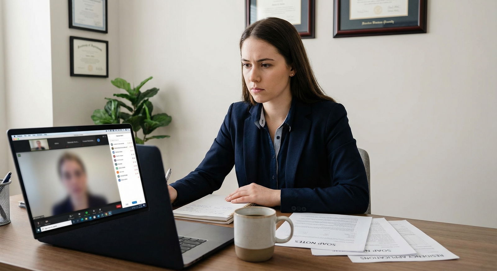 Medical student preparing for virtual SOAP residency interview - SOAP for Mastering the SOAP Process: Strategies for Unmatche