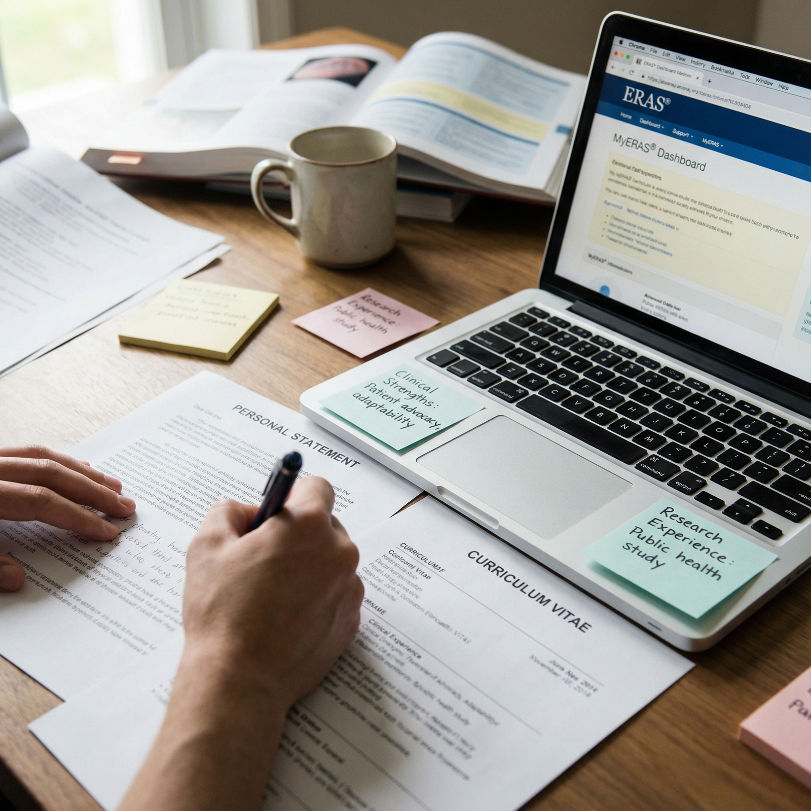 Medical graduate revising SOAP personal statement and CV - SOAP for Maximize Your SOAP Residency Application: Strategies for