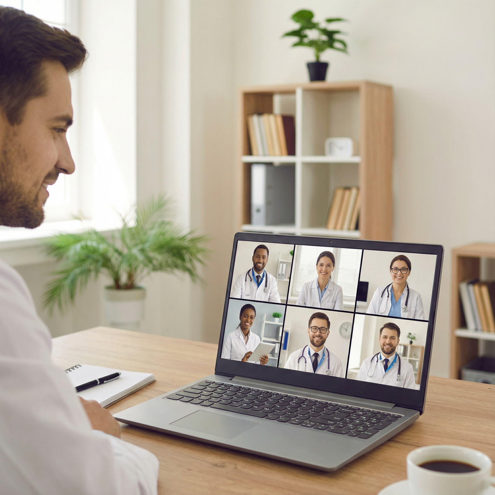 Resident interview panel speaking with an applicant via video call Resident interview panel speaking with an applicant via video call - SOAP for Mastering SOAP: Insider Strategies for Medical