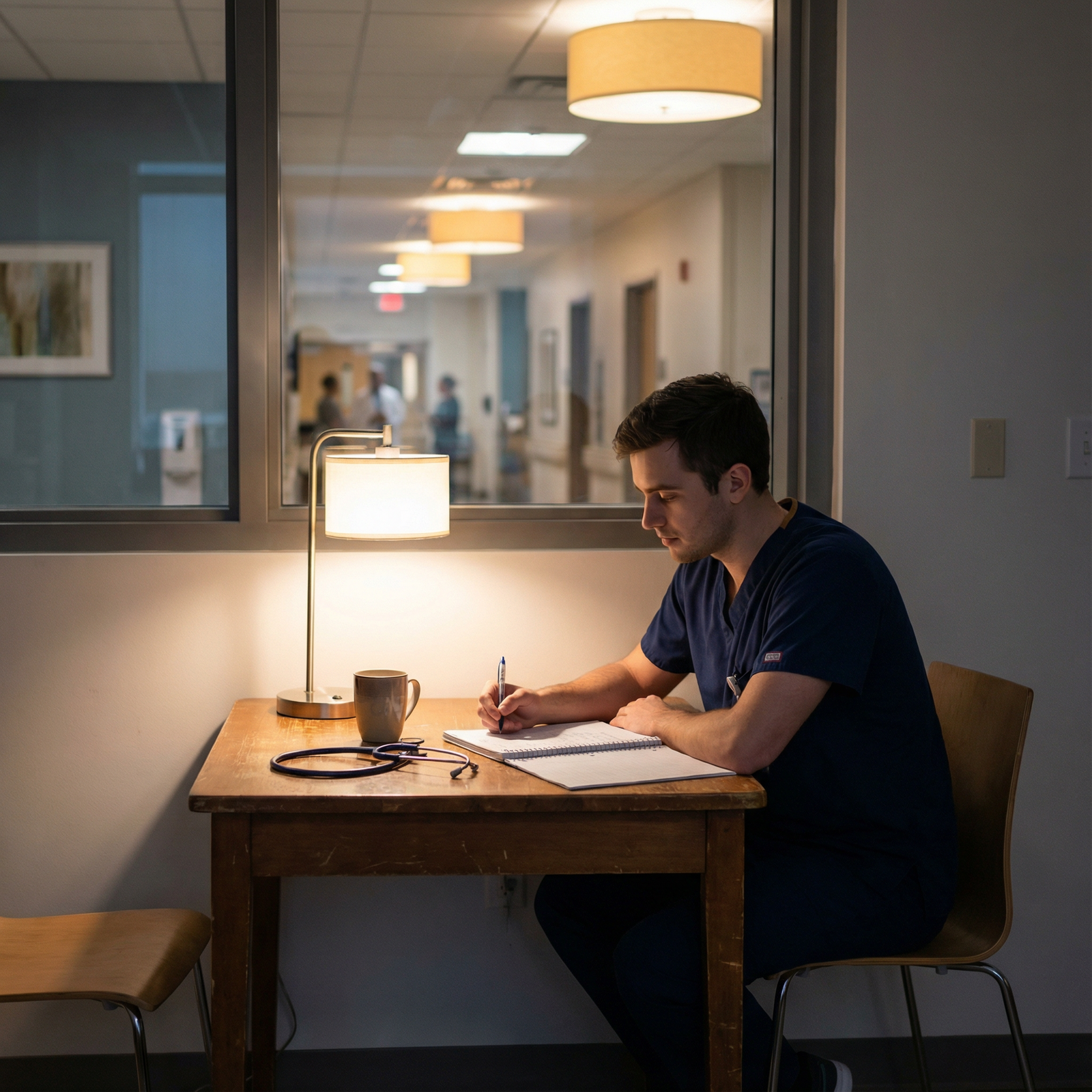 Resident physician reflecting on medical career journey - Personal Statements for Mastering Personal Statements: Essential Ti