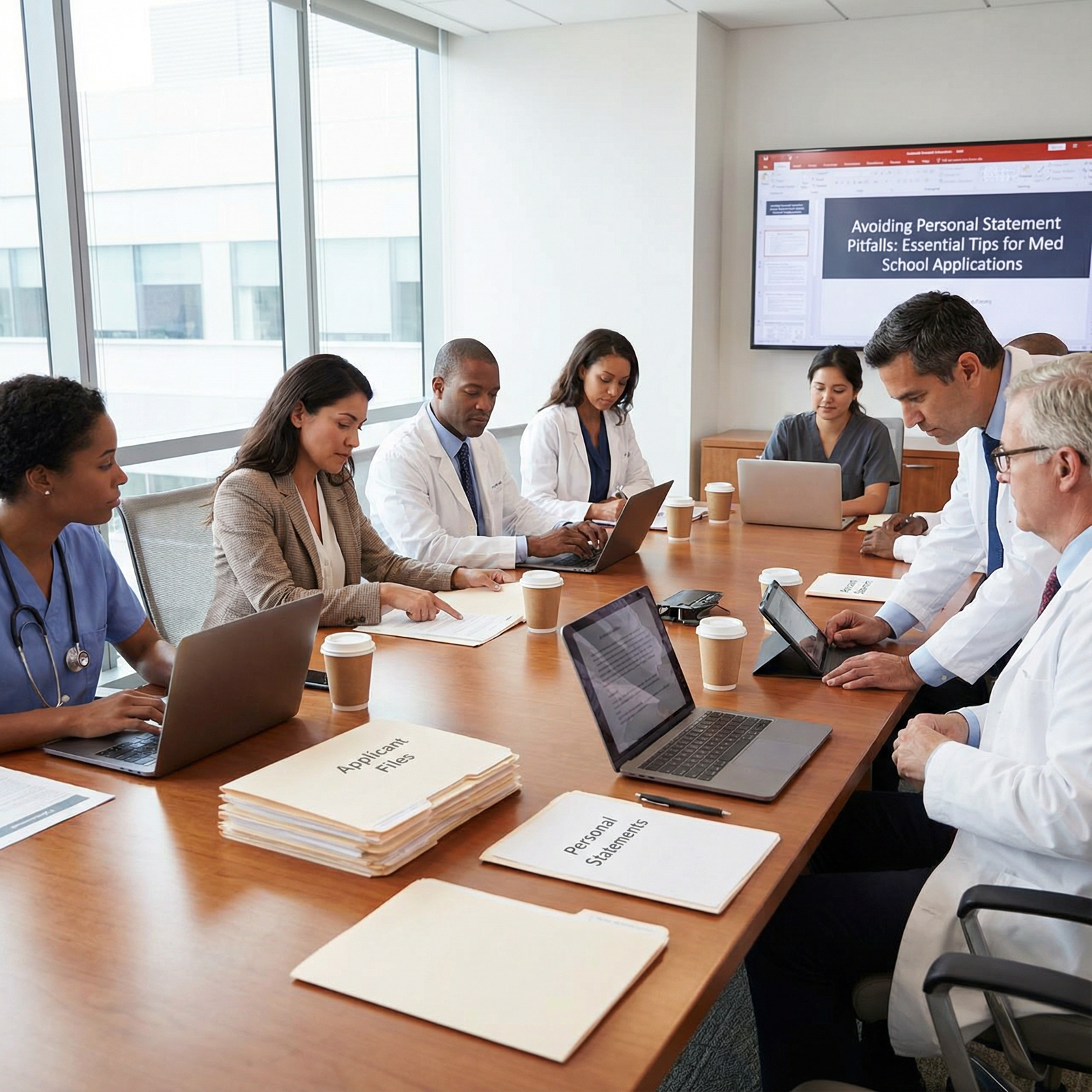 Admissions committee reviewing medical school personal statements - Personal Statement for Avoiding Personal Statement Pitfal