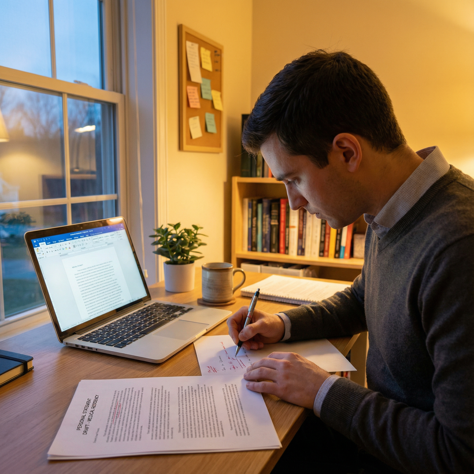 Medical residency applicant revising personal statement draft - Personal Statement Writing for Mastering Personal Statement W