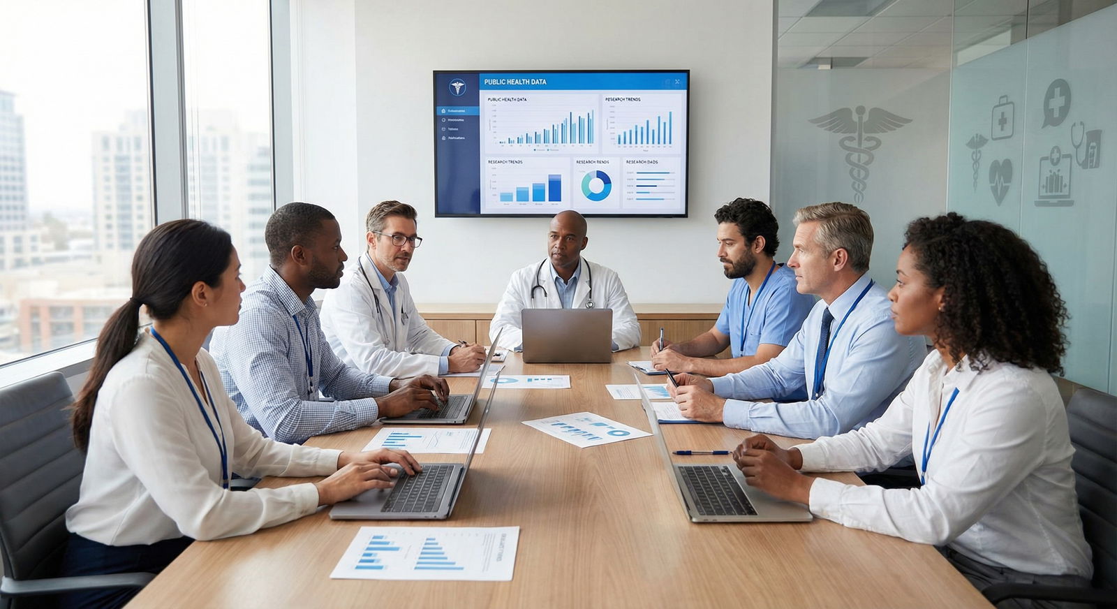 Diverse non-clinical healthcare professionals collaborating - medical careers for Exploring Alternative Medical Careers After