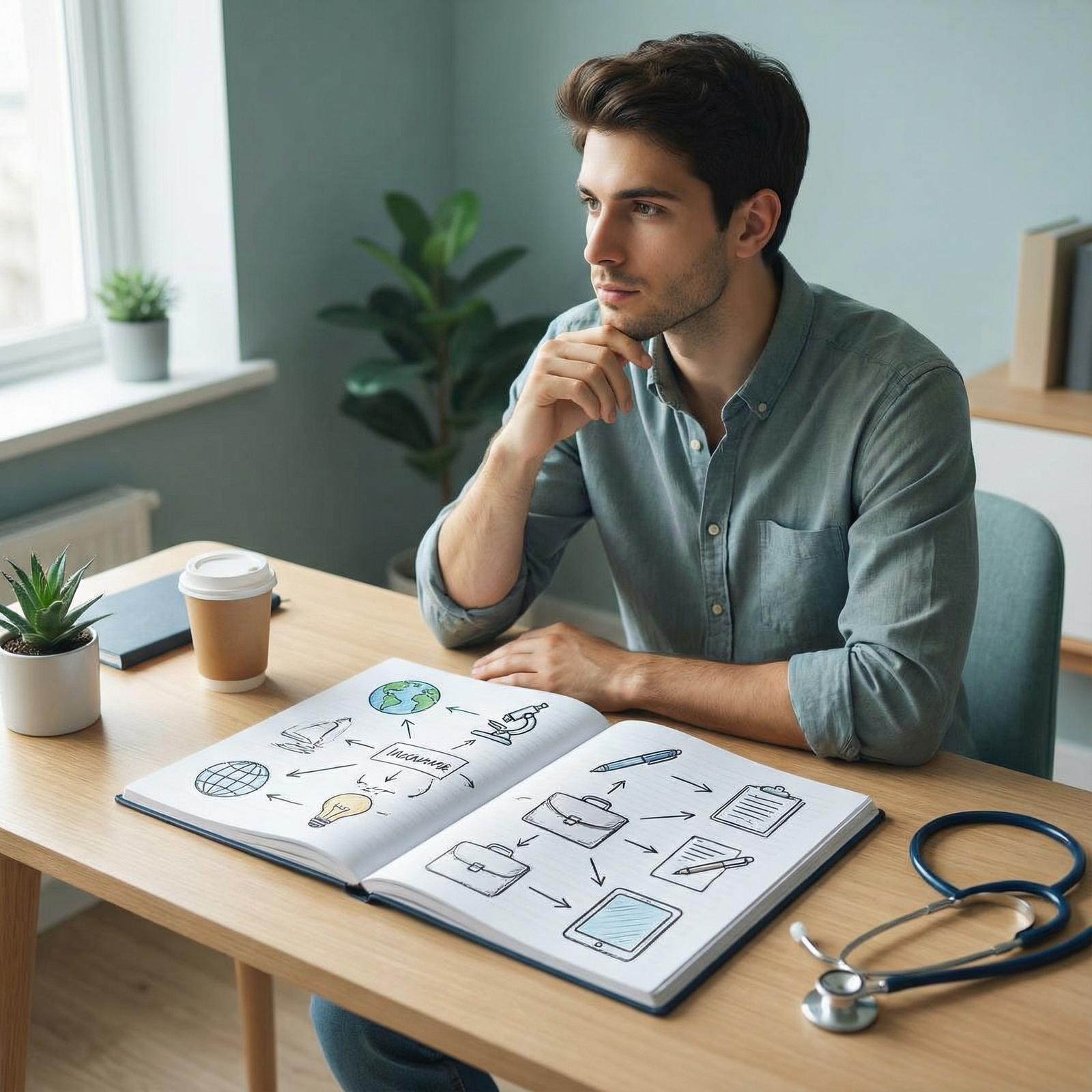 Medical graduate planning next career steps and future opportunities - medical careers for Exploring Alternative Medical Care