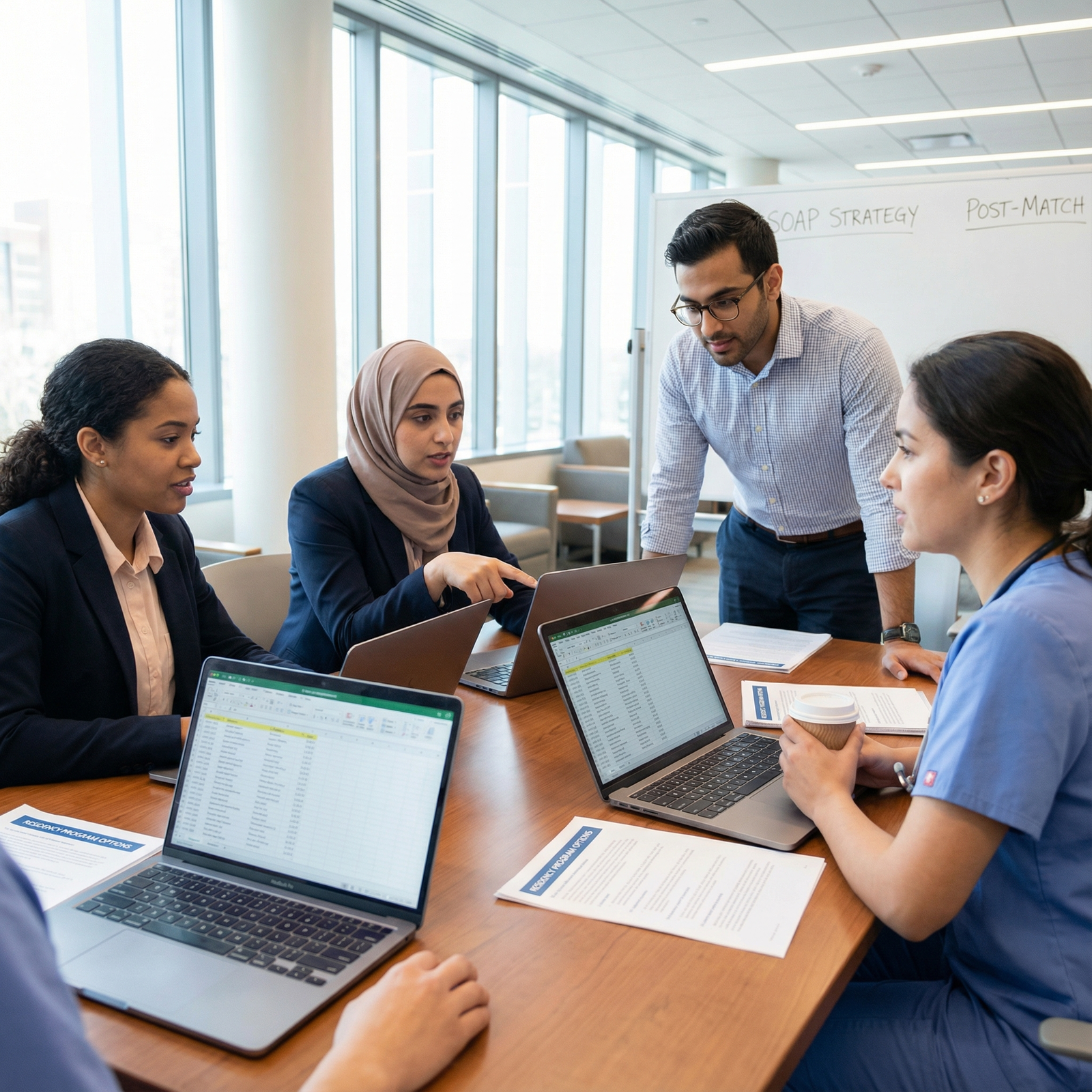 Medical graduate reviewing SOAP residency opportunities - Residency for Navigating Unmatched Residency: Your Essential Guide