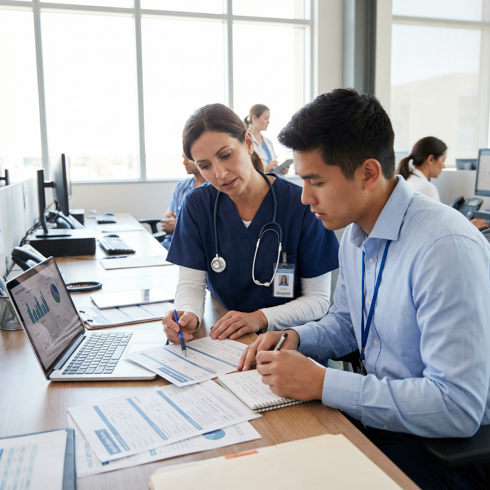 Resident and mentor reviewing residency application strategy Resident and mentor reviewing residency application strategy - Residency Application for Maximize Your Chances: Winning Strat